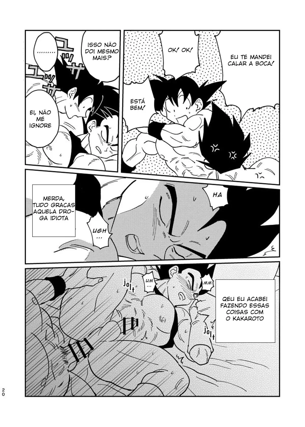Goku e Vegeta Boys Love Hentai – Página 19
