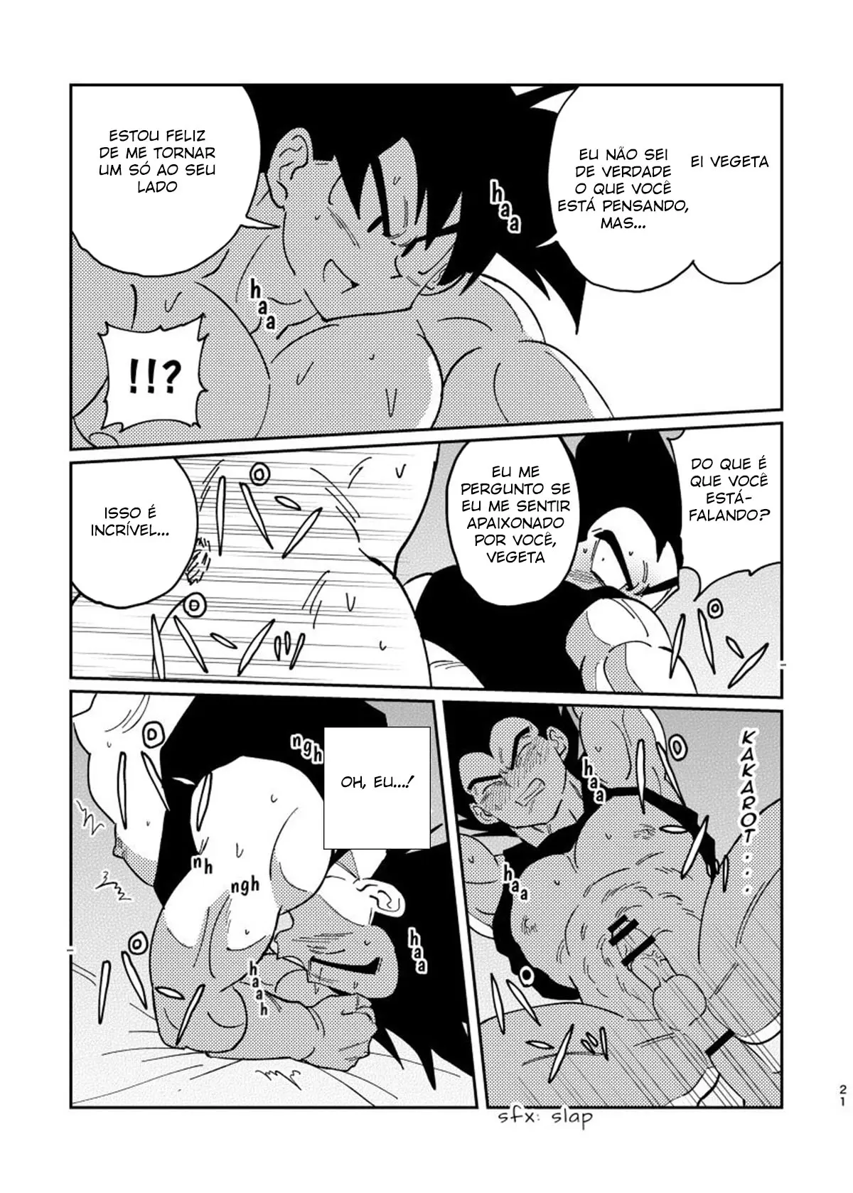 Goku e Vegeta Boys Love Hentai – Página 20