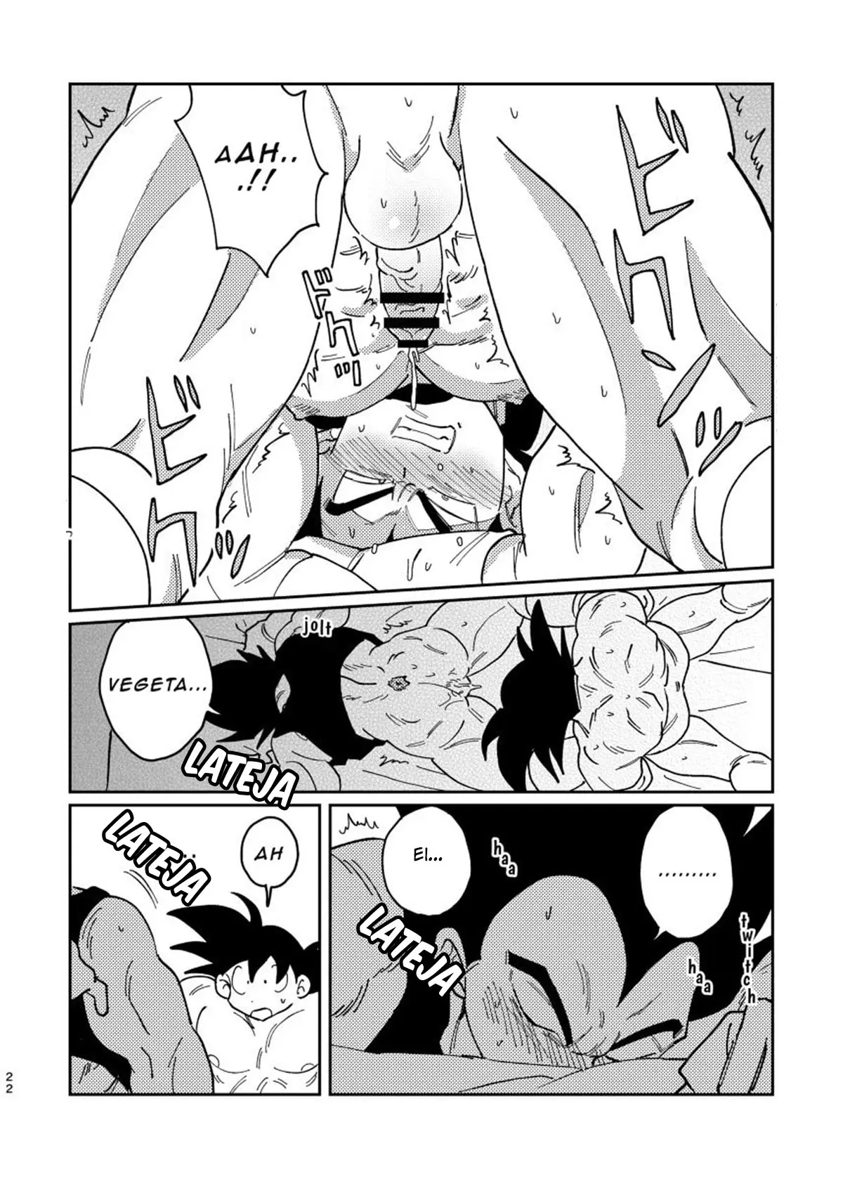 Goku e Vegeta Boys Love Hentai – Página 21