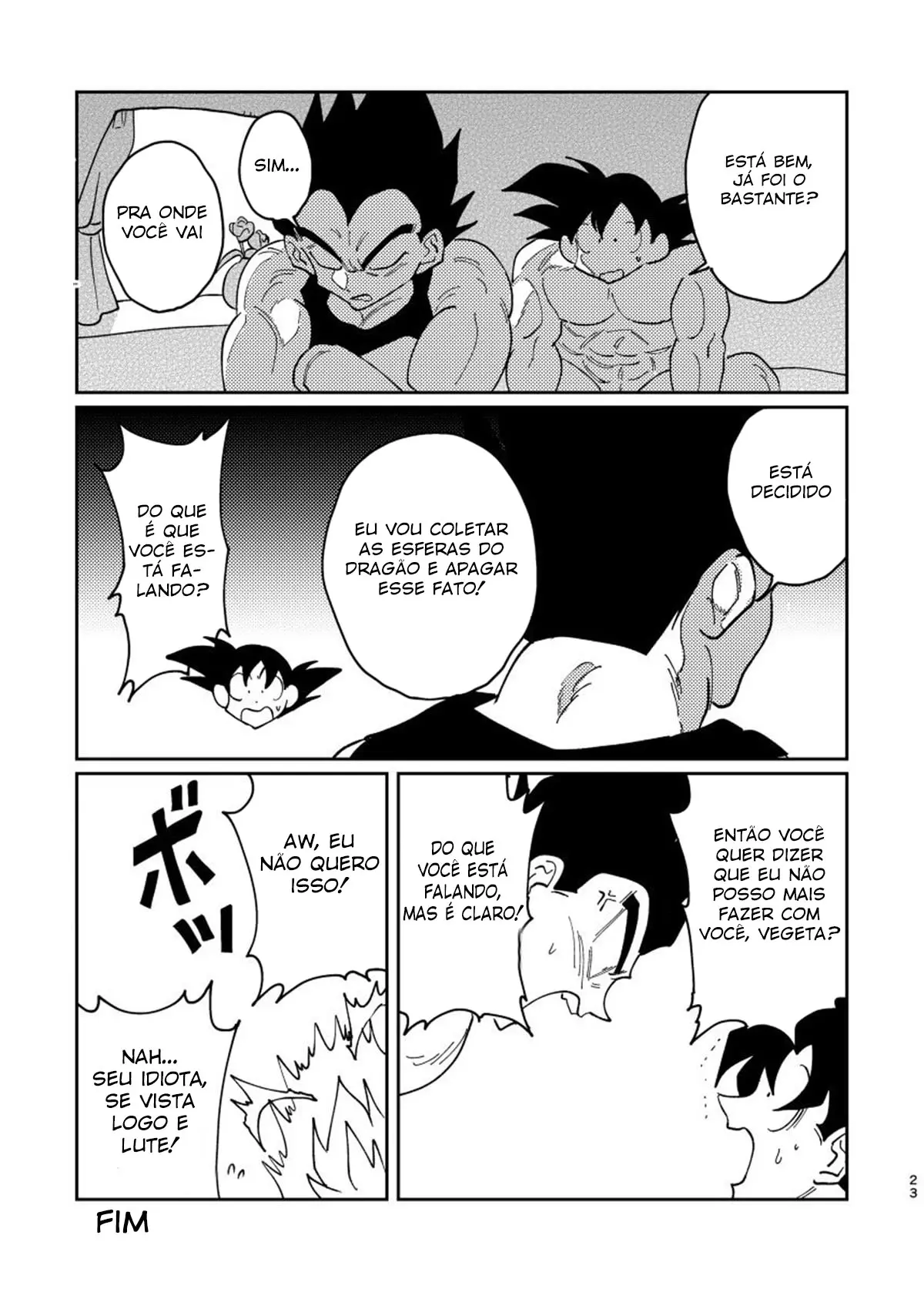 Goku e Vegeta Boys Love Hentai – Página 22