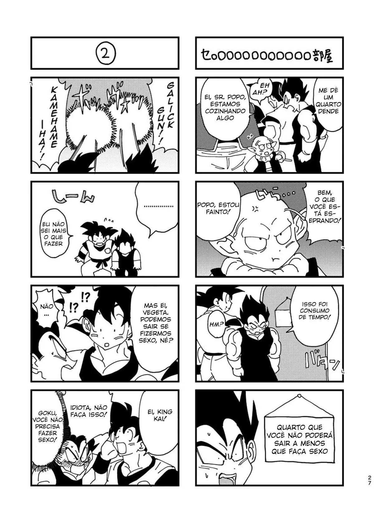Goku e Vegeta Boys Love Hentai – Página 24