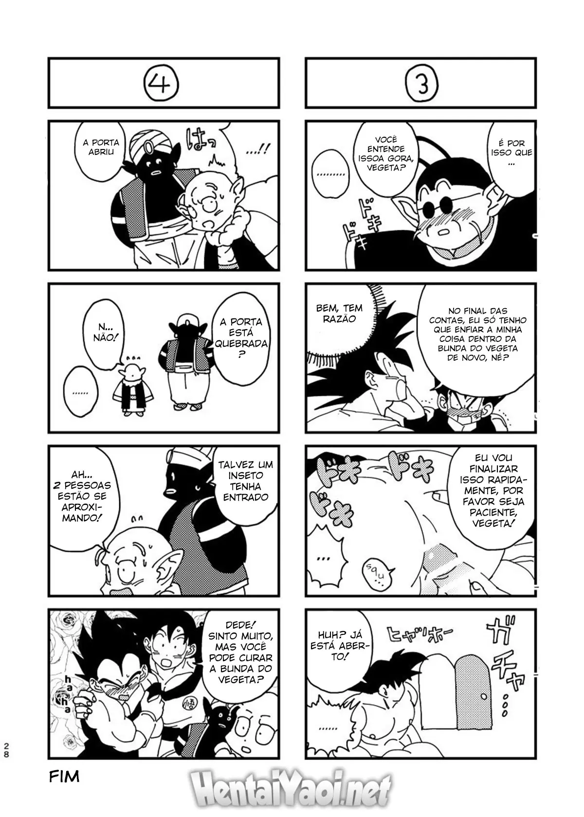 Goku e Vegeta Boys Love Hentai – Página 25