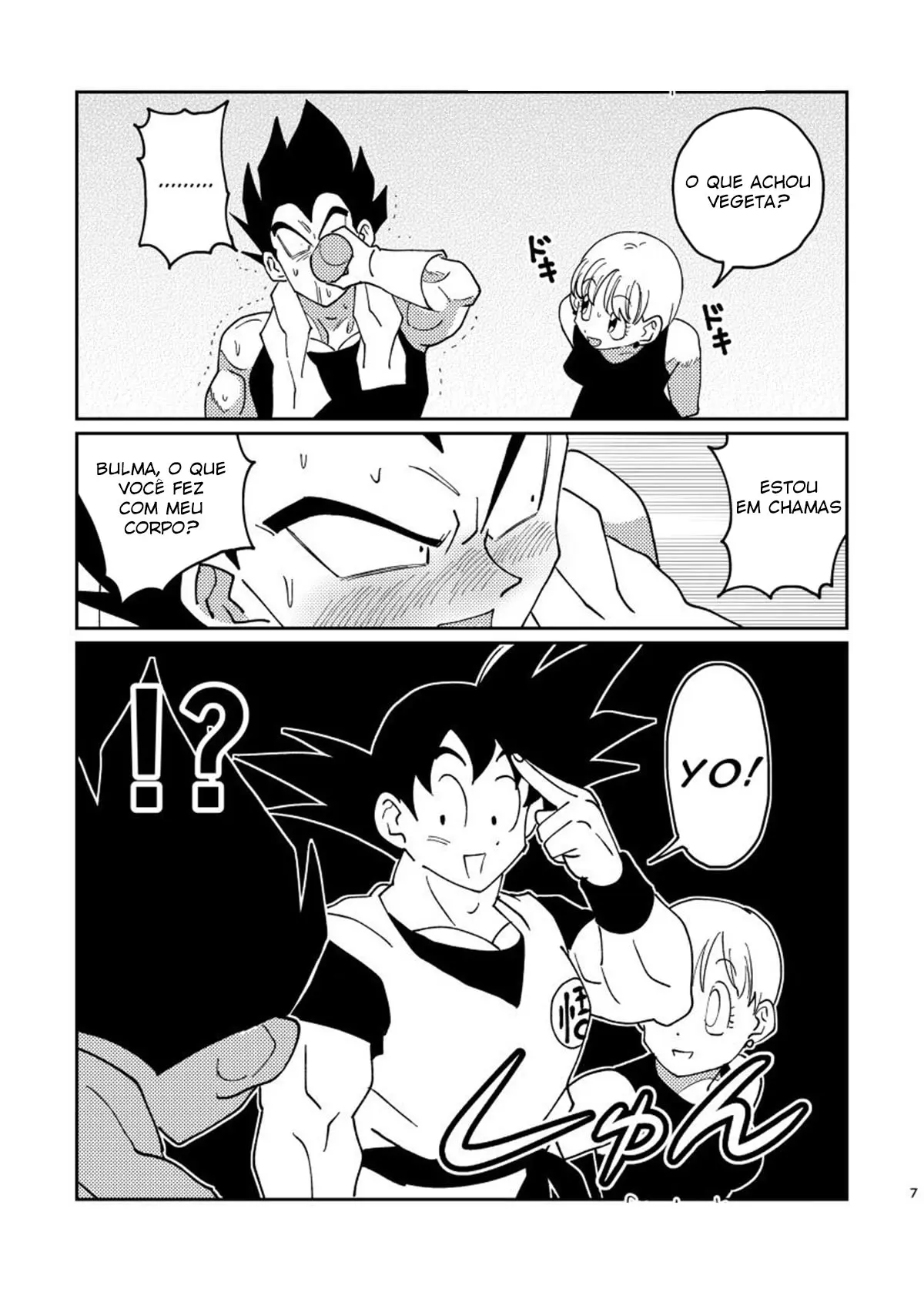 Goku e Vegeta Boys Love Hentai – Página 6