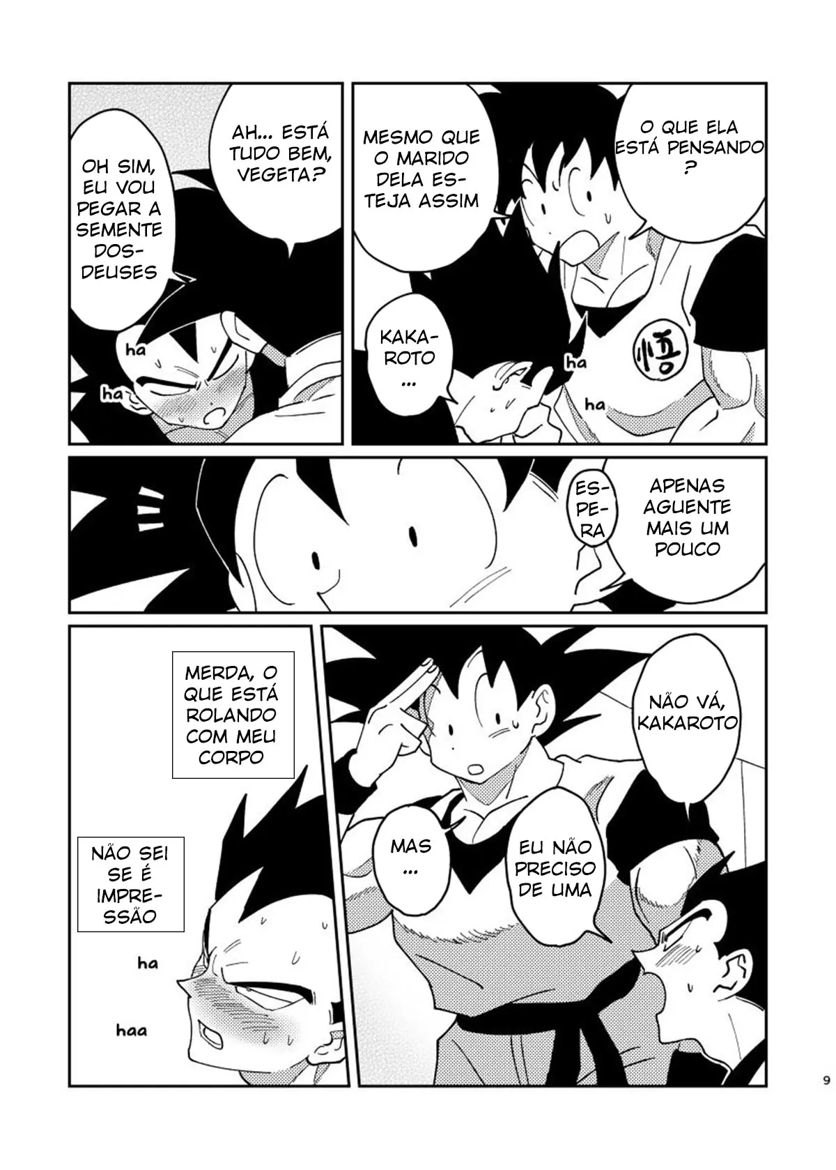 Goku e Vegeta Boys Love Hentai – Página 8