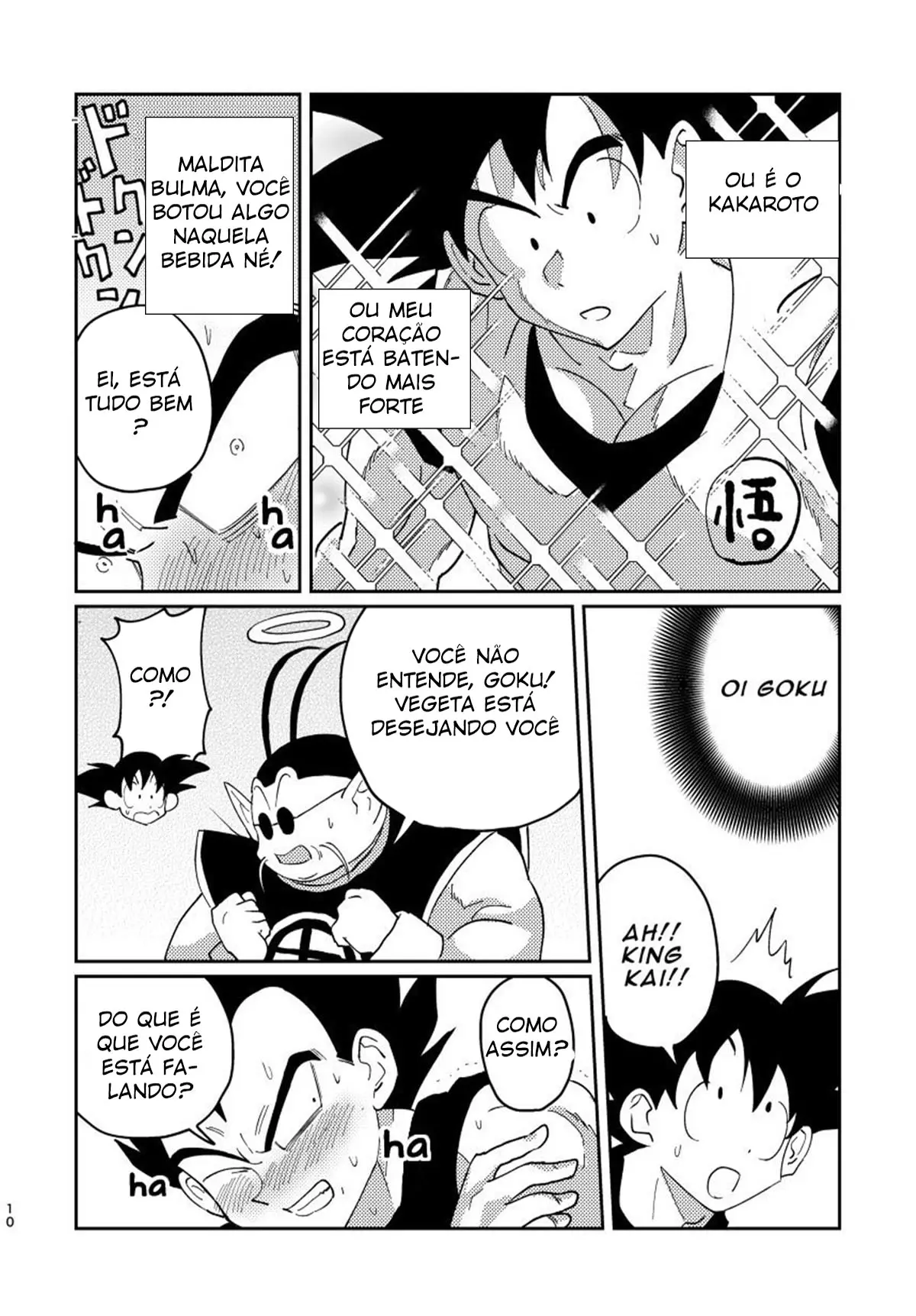 Goku e Vegeta Boys Love Hentai – Página 9