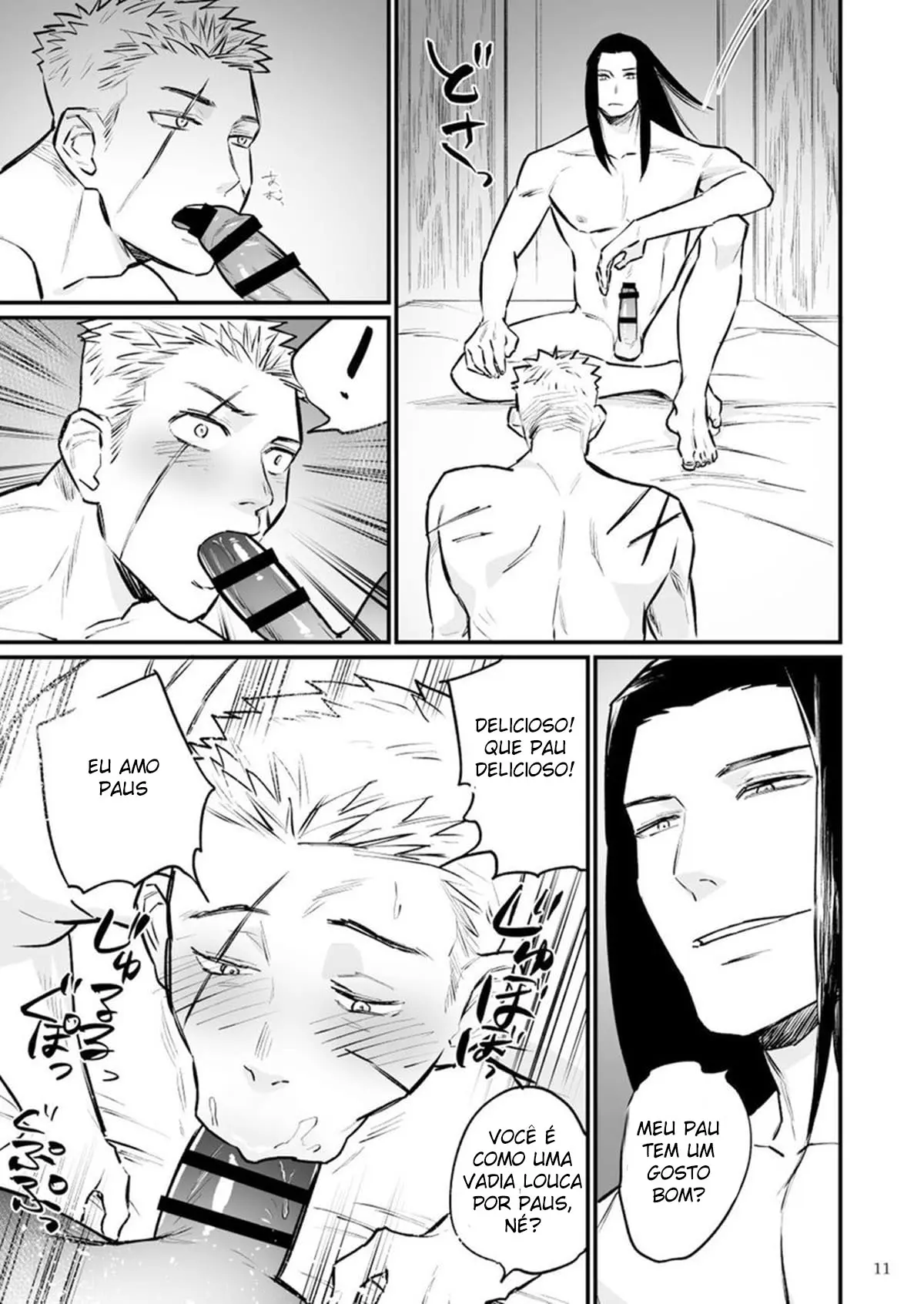 Gouwan kenshi, yami majutsushi ni kaihatsu sareru Hentai – Página 12