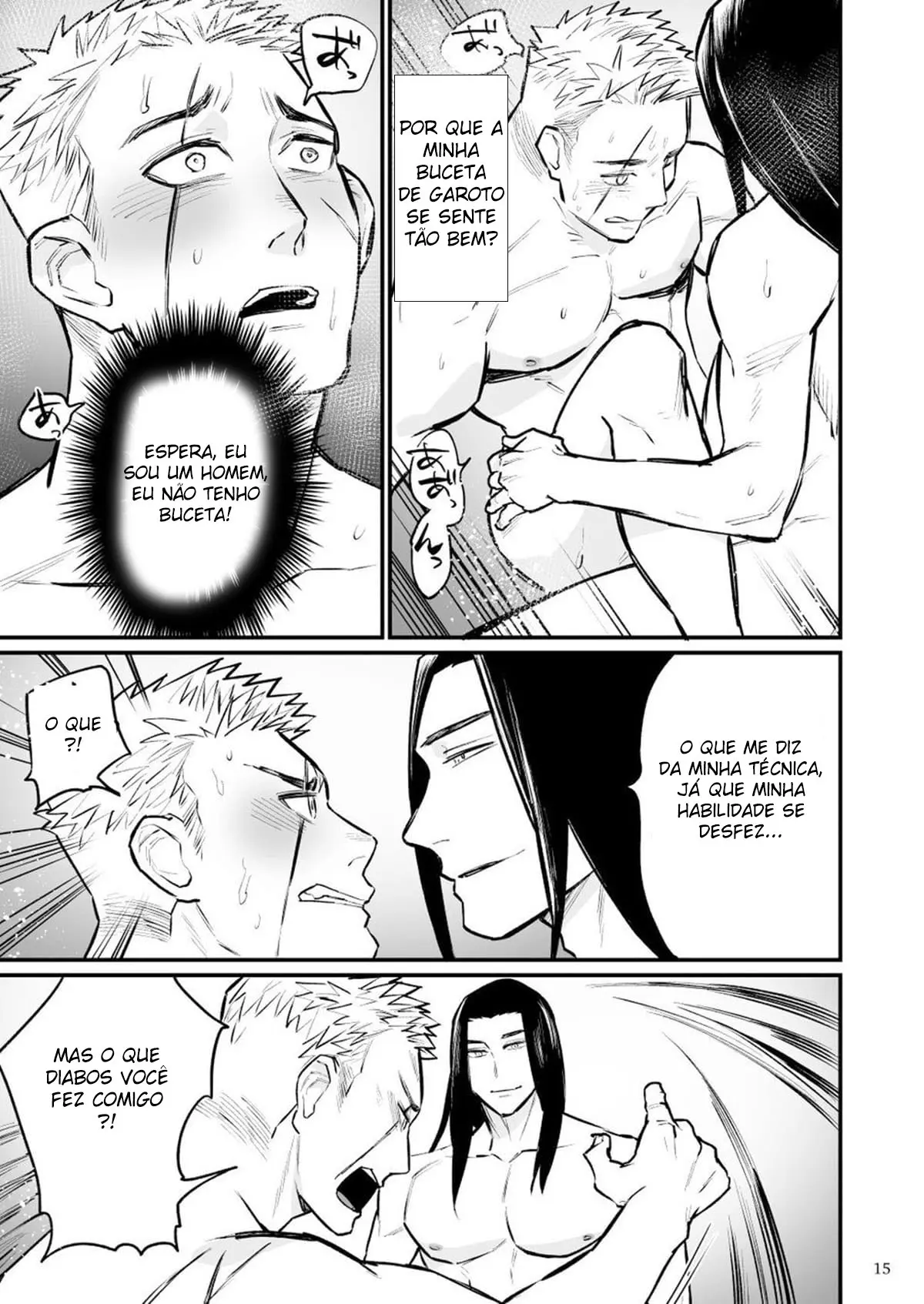 Gouwan kenshi, yami majutsushi ni kaihatsu sareru Hentai – Página 16