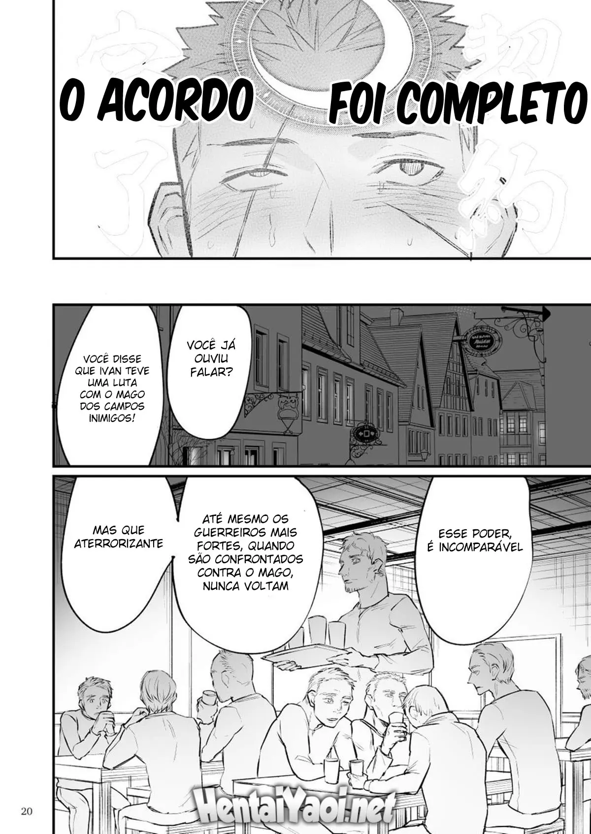 Gouwan kenshi, yami majutsushi ni kaihatsu sareru Hentai – Página 21