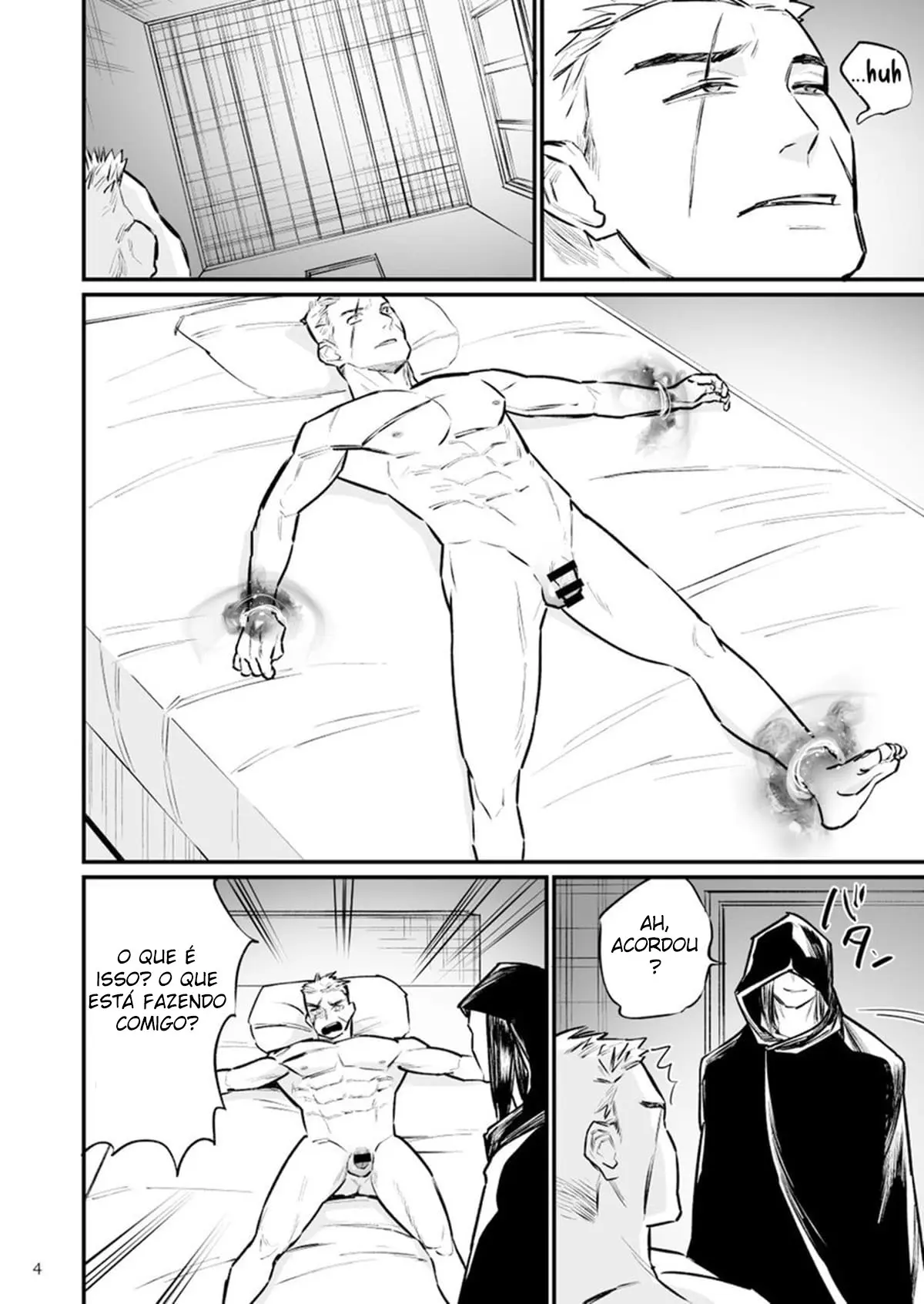 Gouwan kenshi, yami majutsushi ni kaihatsu sareru Hentai – Página 5