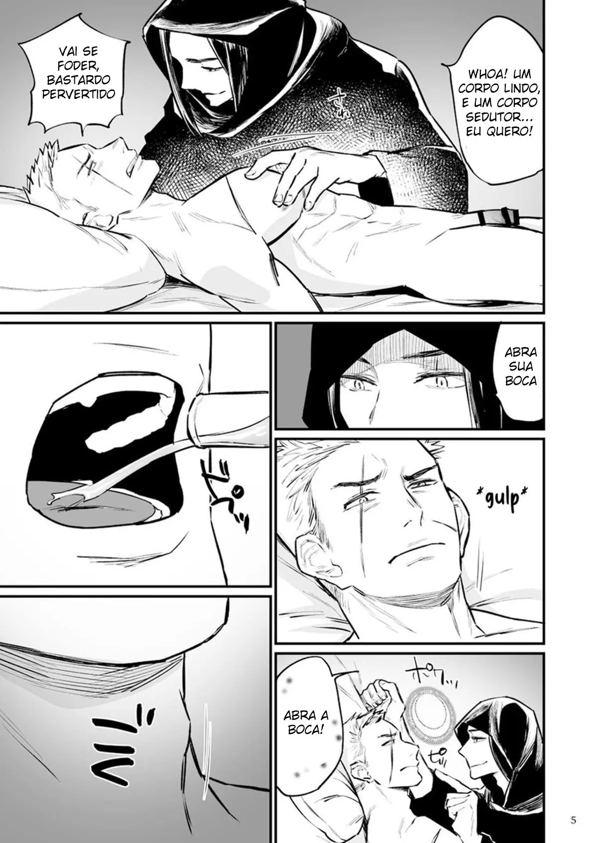 Gouwan kenshi, yami majutsushi ni kaihatsu sareru Hentai – Página 6