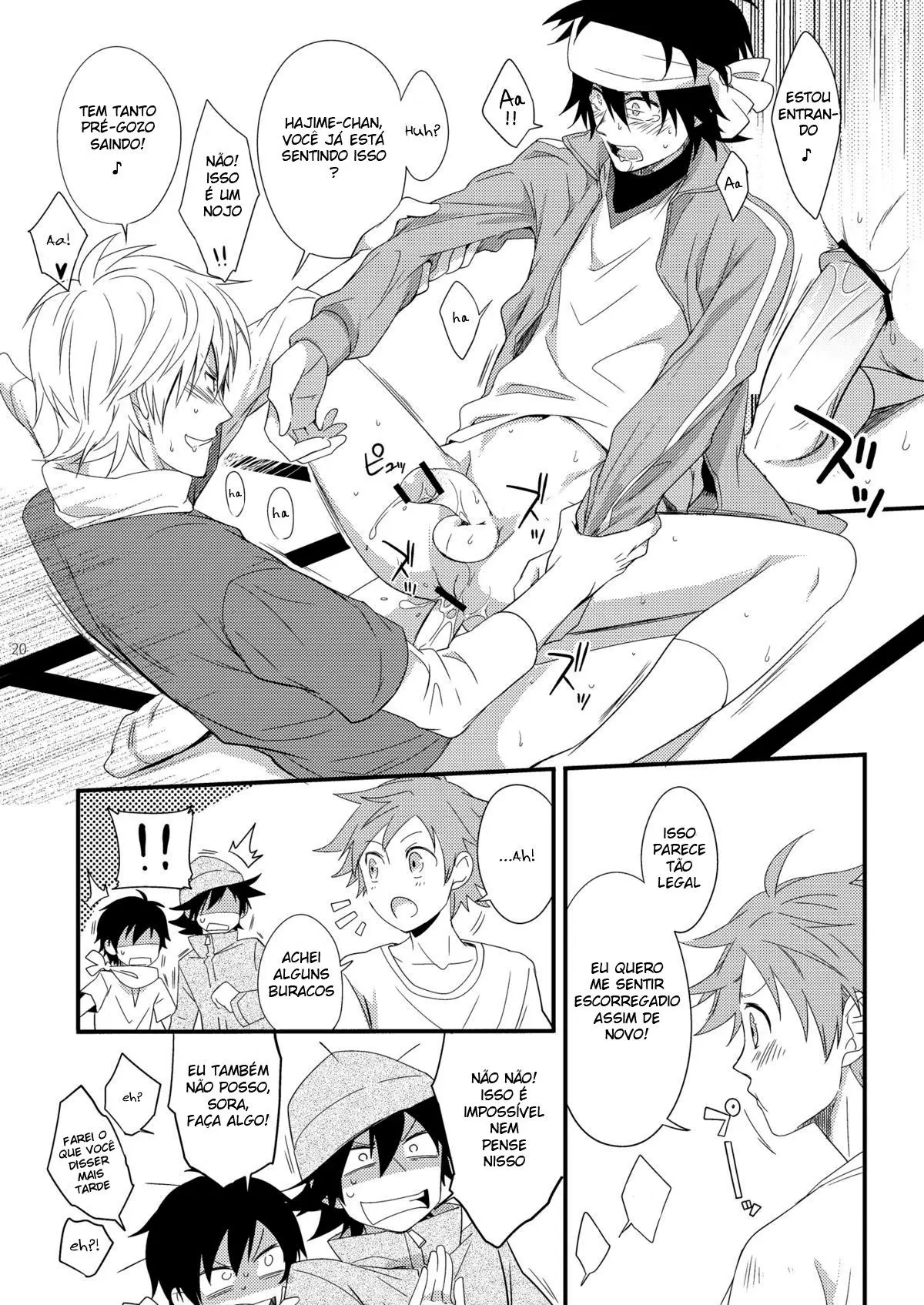 Hajime-sensei e a aula de educação física e saúde adulta 2 Hentai – Página 19