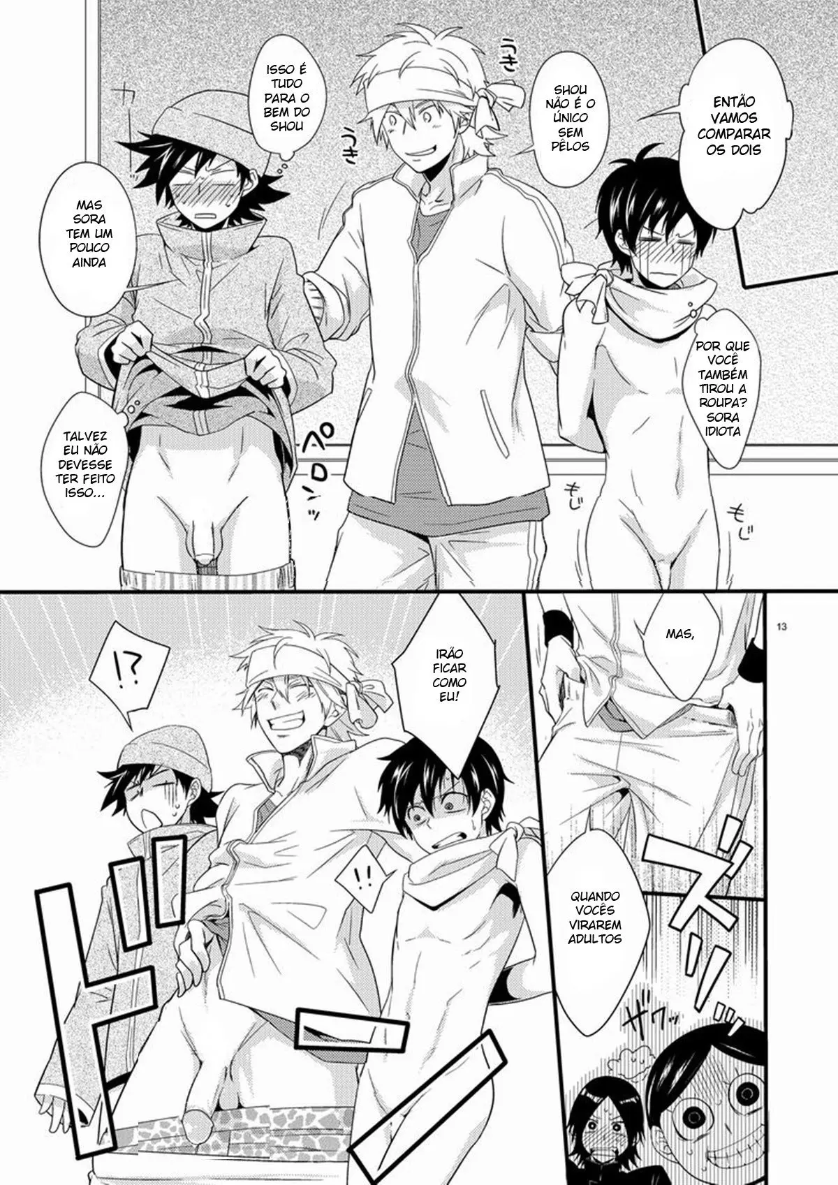 Hajime-sensei e a aula de educação física e saúde adulta Hentai – Página 12