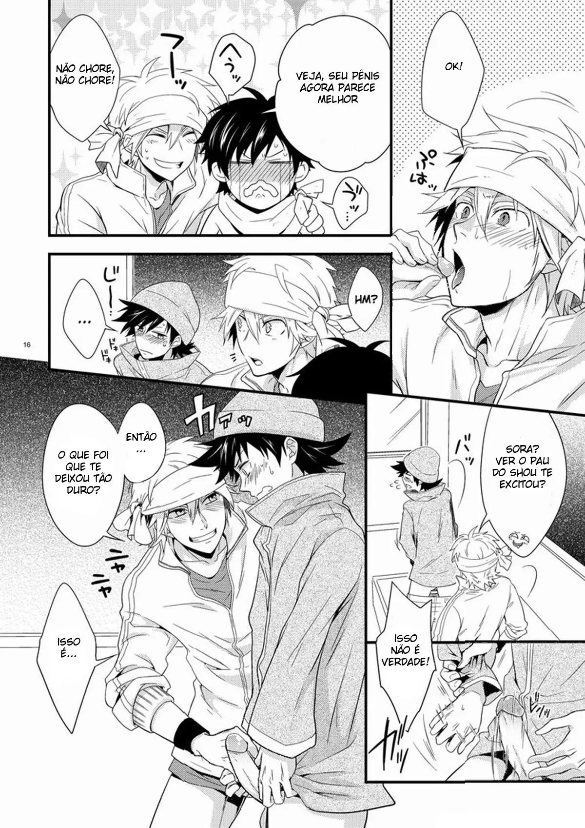 Hajime-sensei e a aula de educação física e saúde adulta Hentai – Página 15