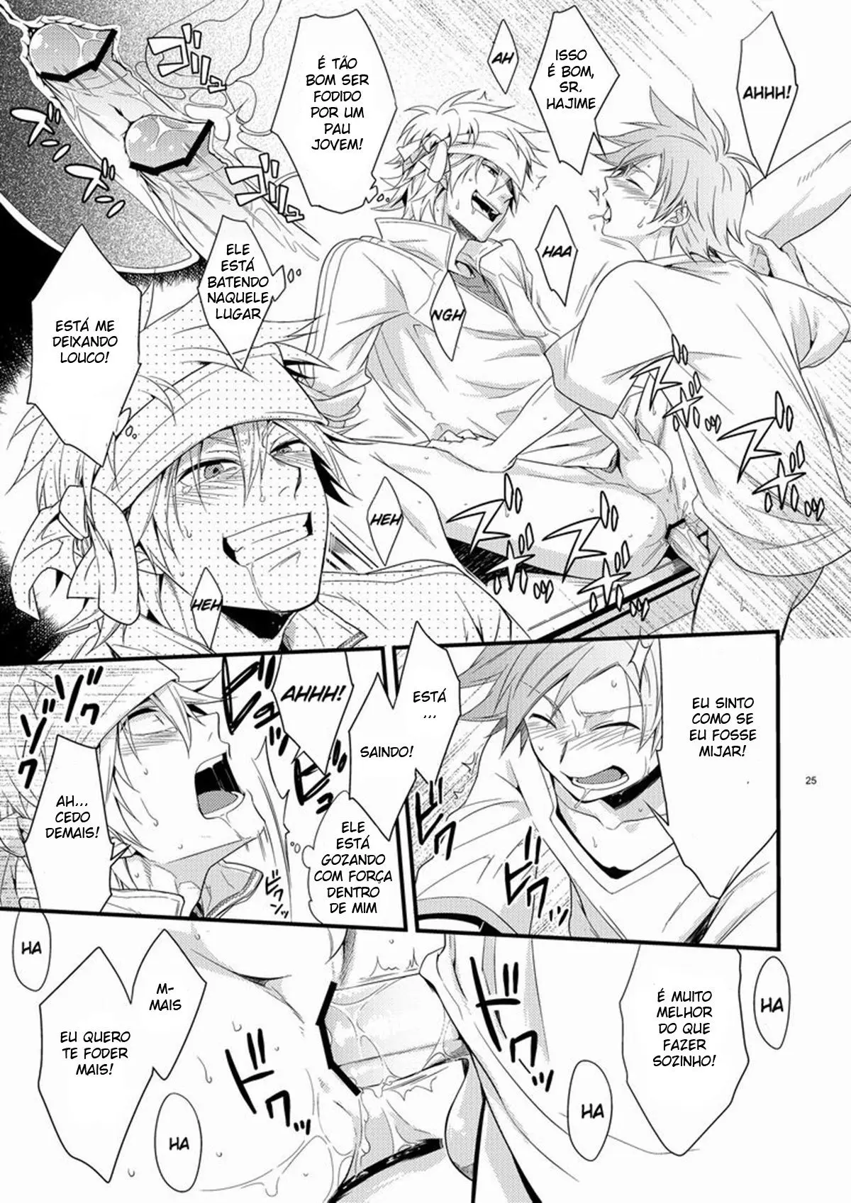 Hajime-sensei e a aula de educação física e saúde adulta Hentai – Página 24