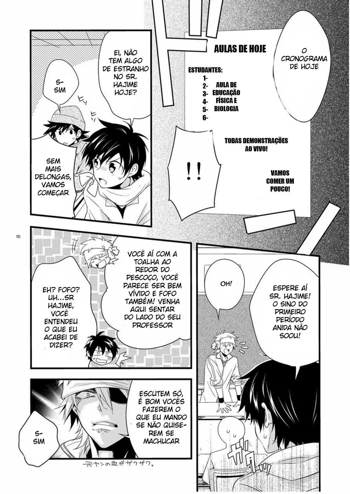 Hajime-sensei e a aula de educação física e saúde adulta Hentai – Página 9