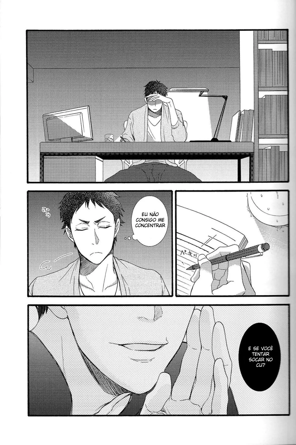 Hakujyou-kun to Shouwaru-san Hentai – Página 11