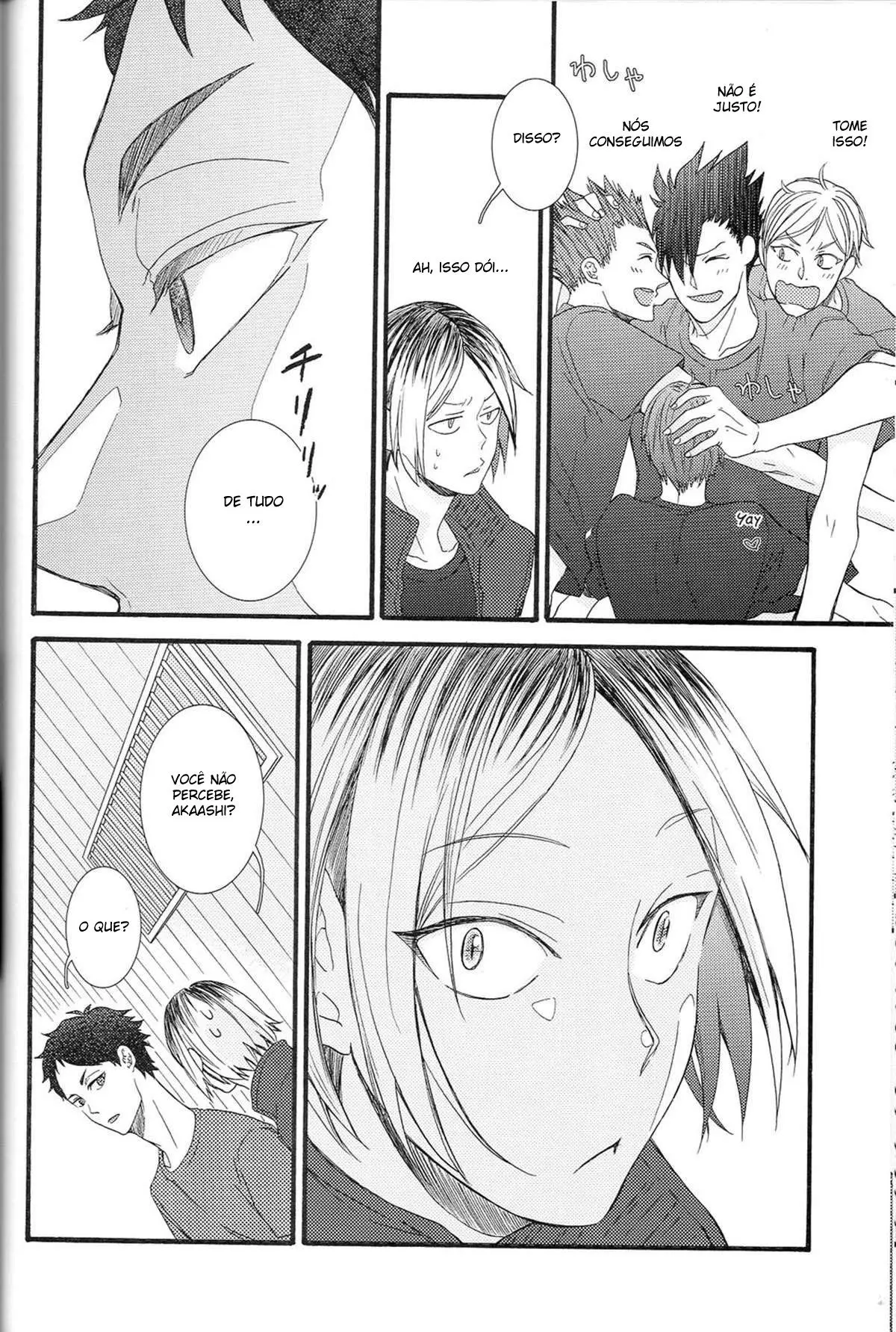 Hakujyou-kun to Shouwaru-san Hentai – Página 38