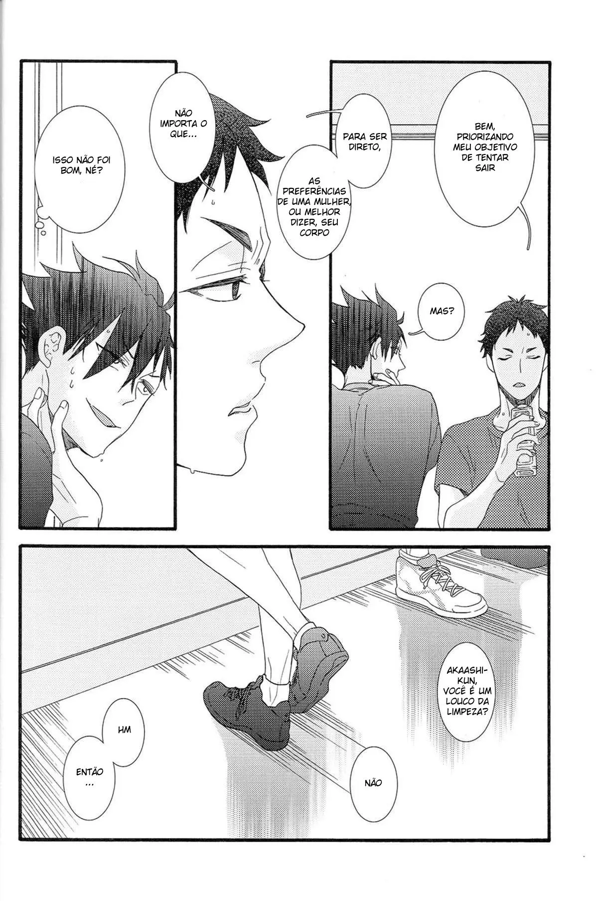 Hakujyou-kun to Shouwaru-san Hentai – Página 8