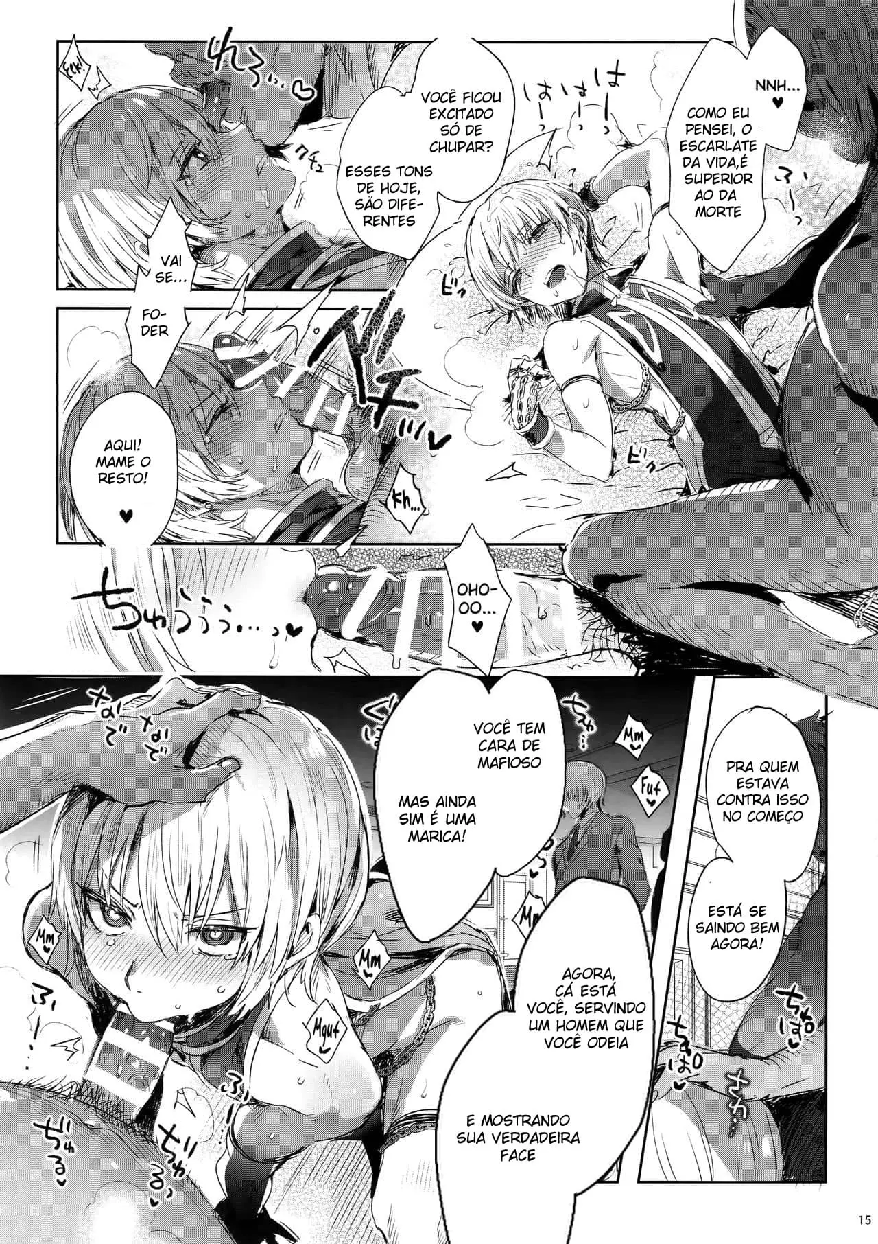 Hedo no Deru Gesu-domo no Kouyuuroku Hentai – Página 14