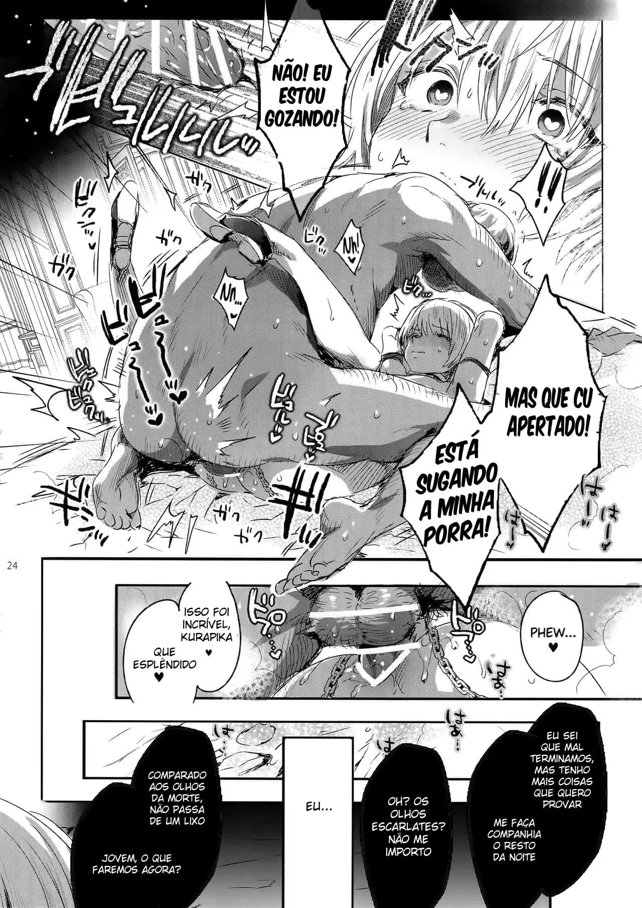 Hedo no Deru Gesu-domo no Kouyuuroku Hentai – Página 23