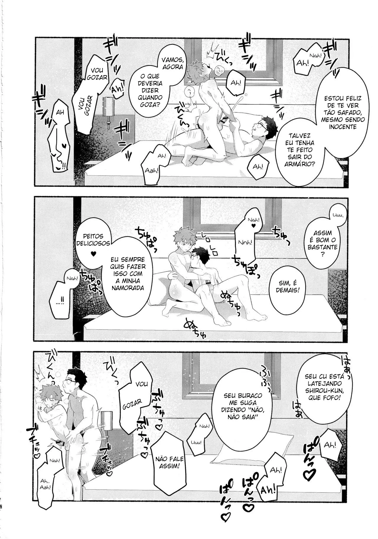 Hipnotizando Shirou Emiya e Senji Muramasa Hentai – Página 24