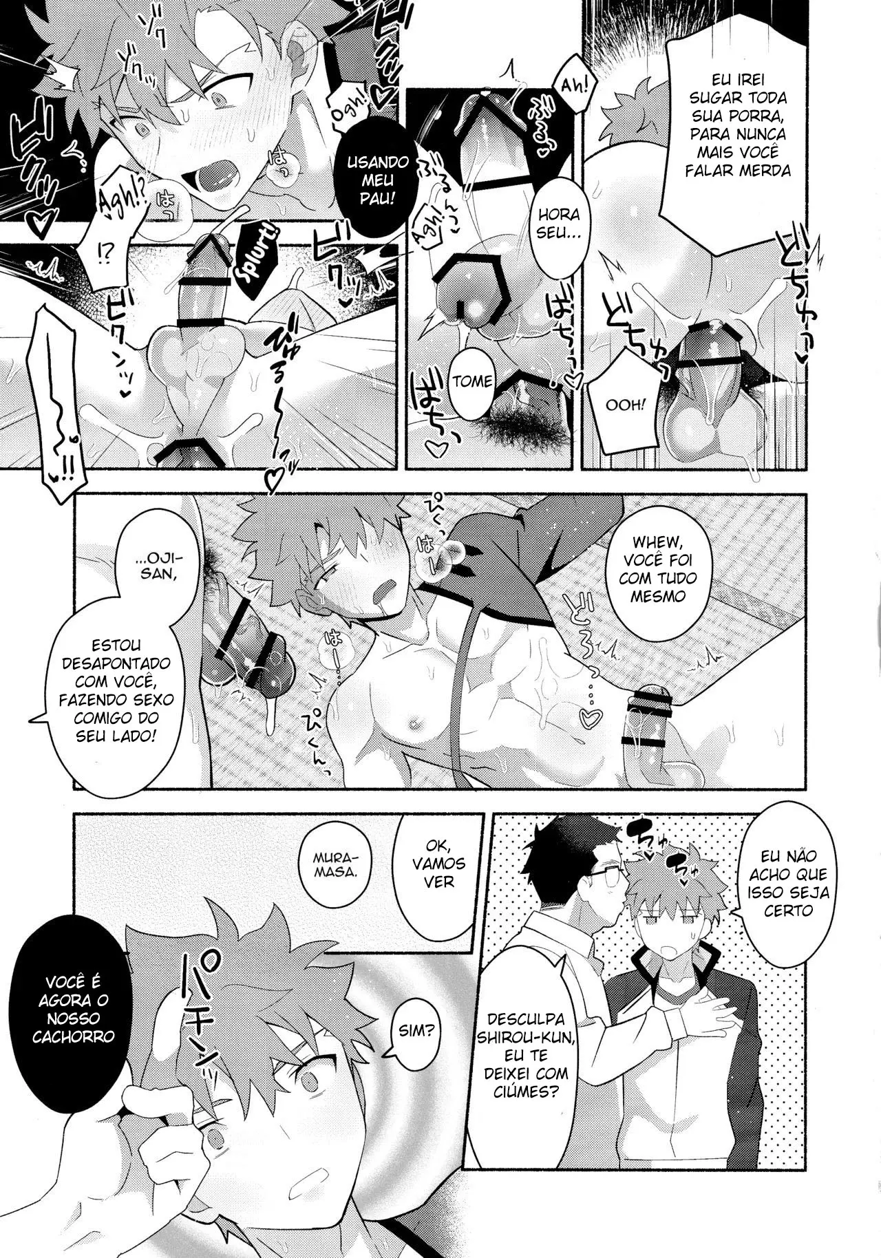 Hipnotizando Shirou Emiya e Senji Muramasa Hentai – Página 35