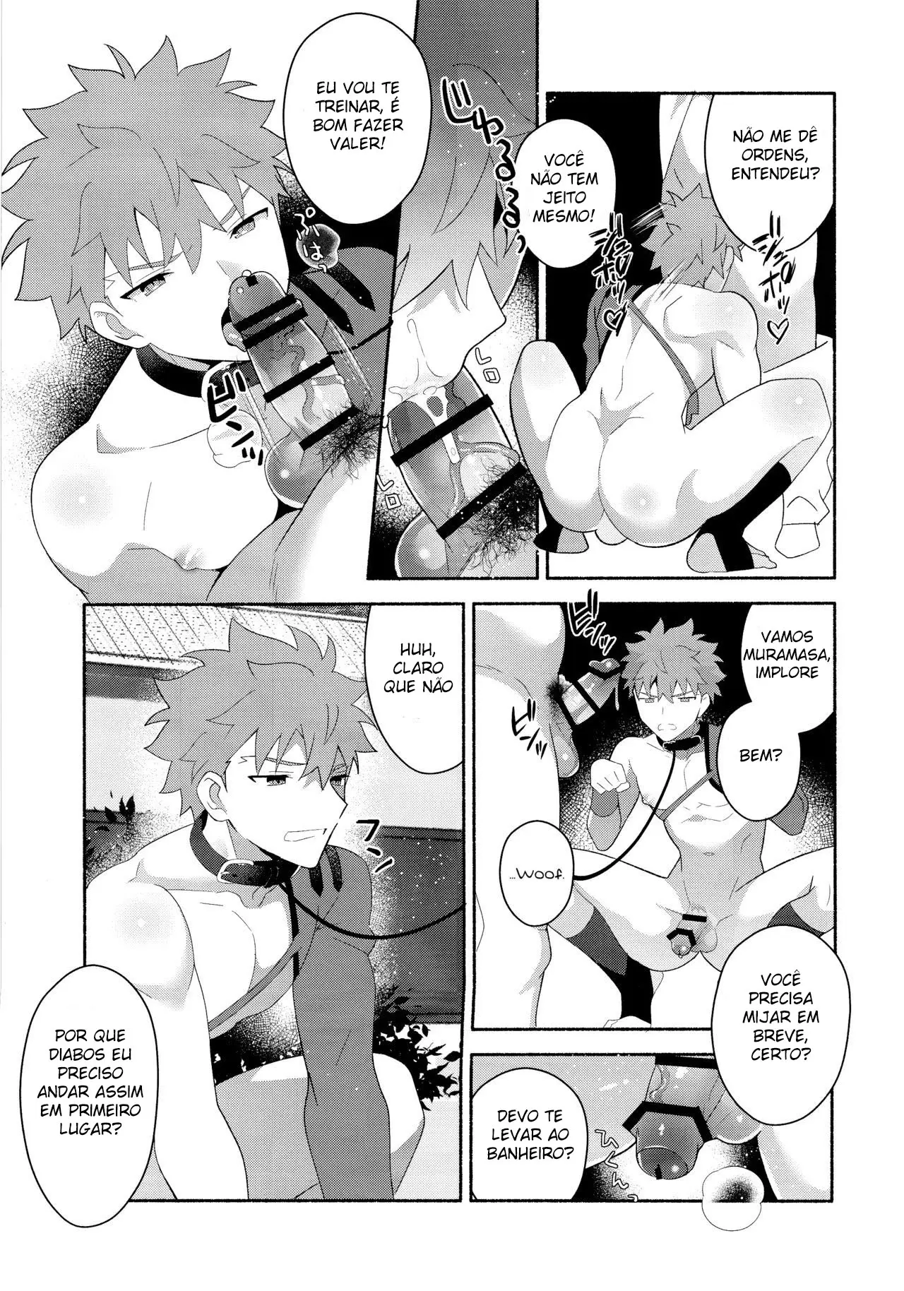 Hipnotizando Shirou Emiya e Senji Muramasa Hentai – Página 39