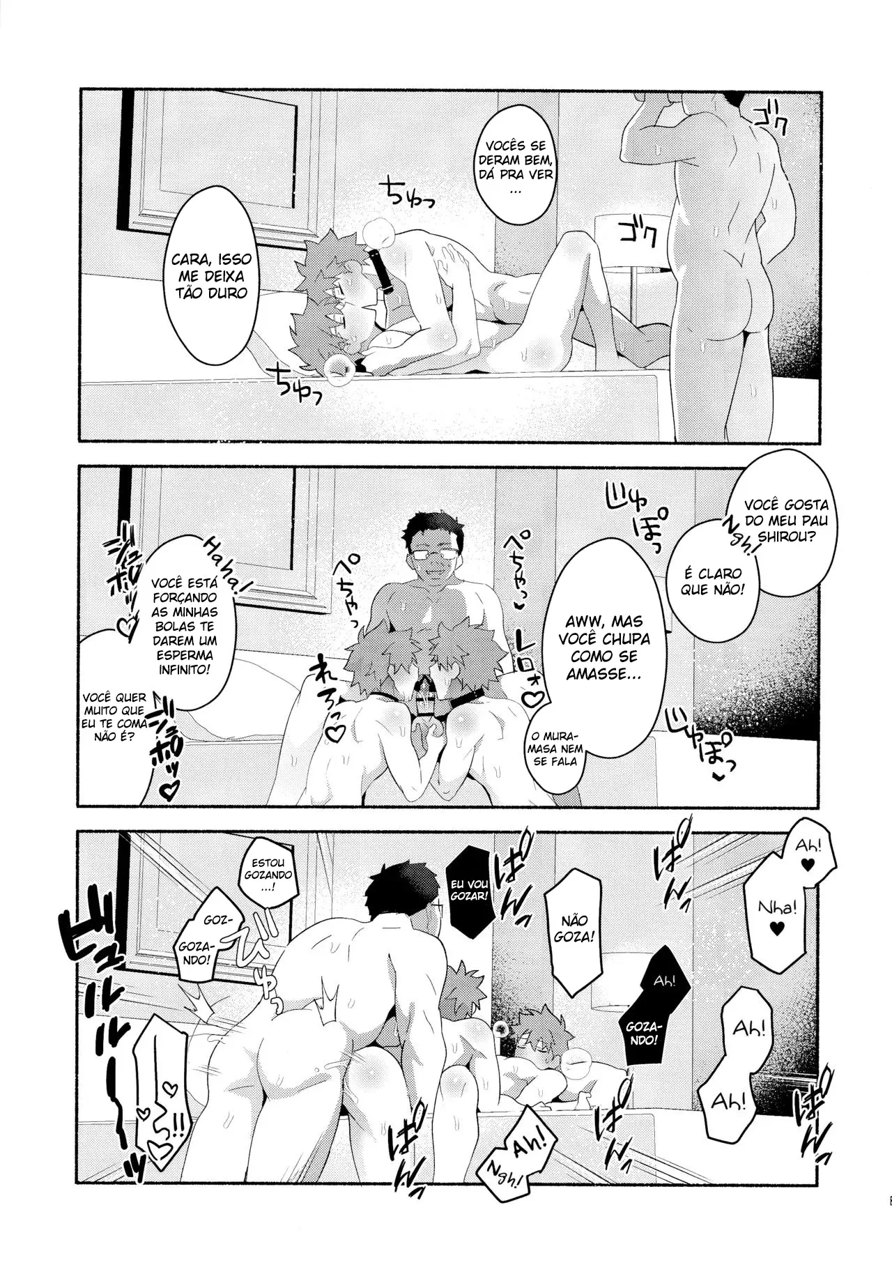 Hipnotizando Shirou Emiya e Senji Muramasa Hentai – Página 53