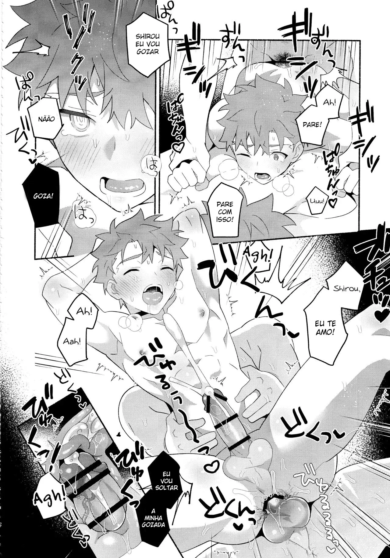 Hipnotizando Shirou Emiya e Senji Muramasa Hentai – Página 56