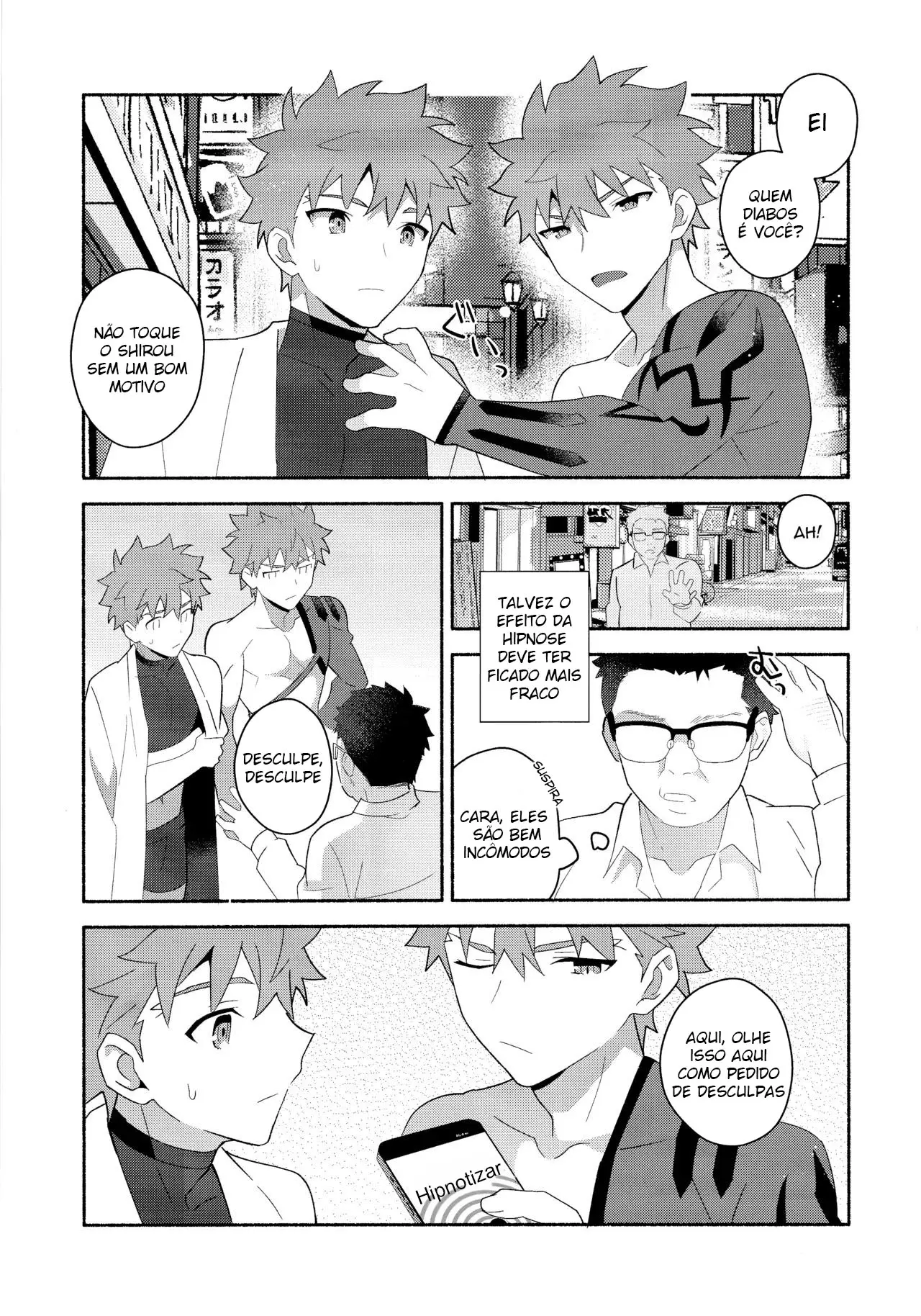 Hipnotizando Shirou Emiya e Senji Muramasa Hentai – Página 59