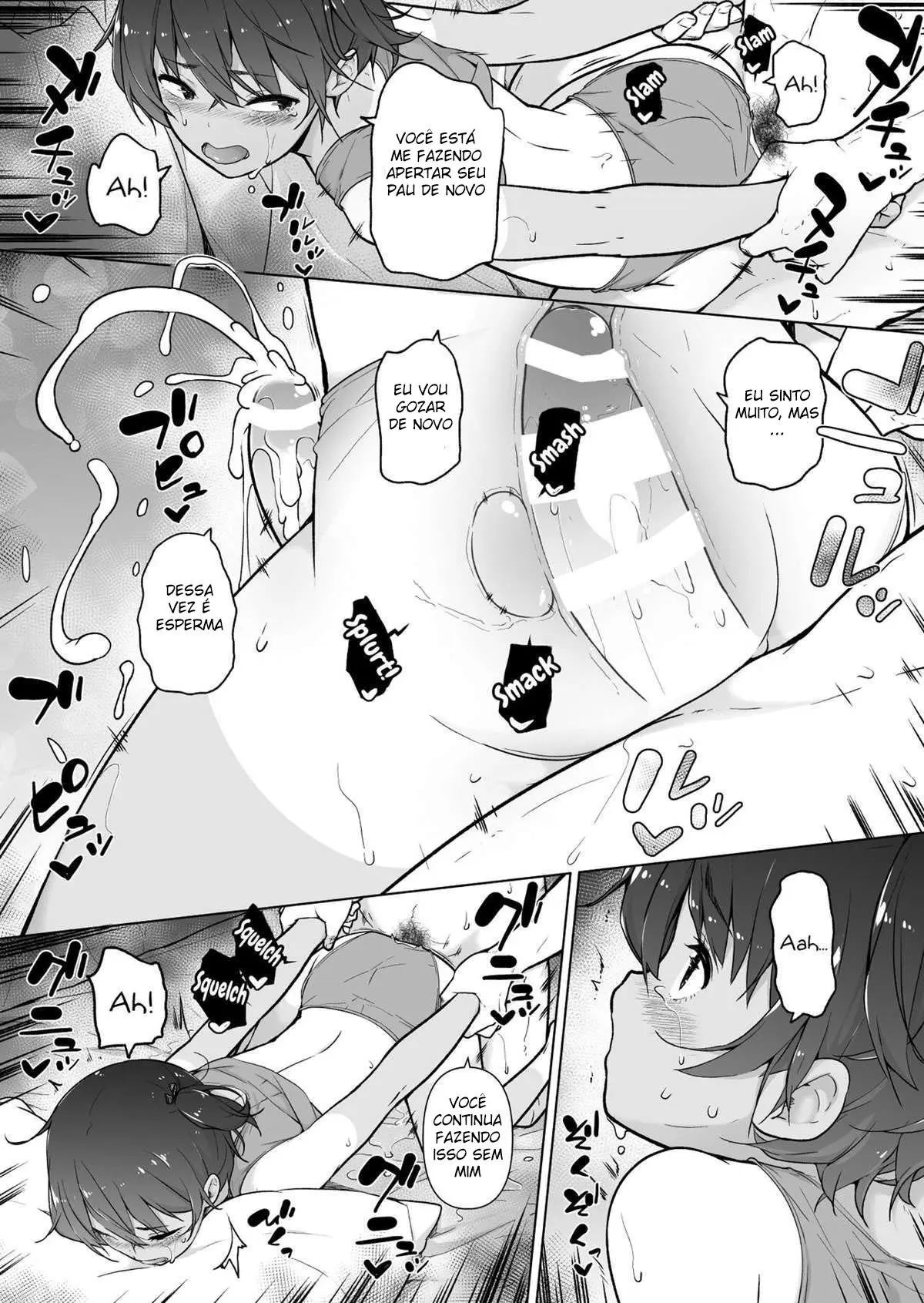 Hiyake Ato kukkiri na Otokonoko Hentai – Página 34