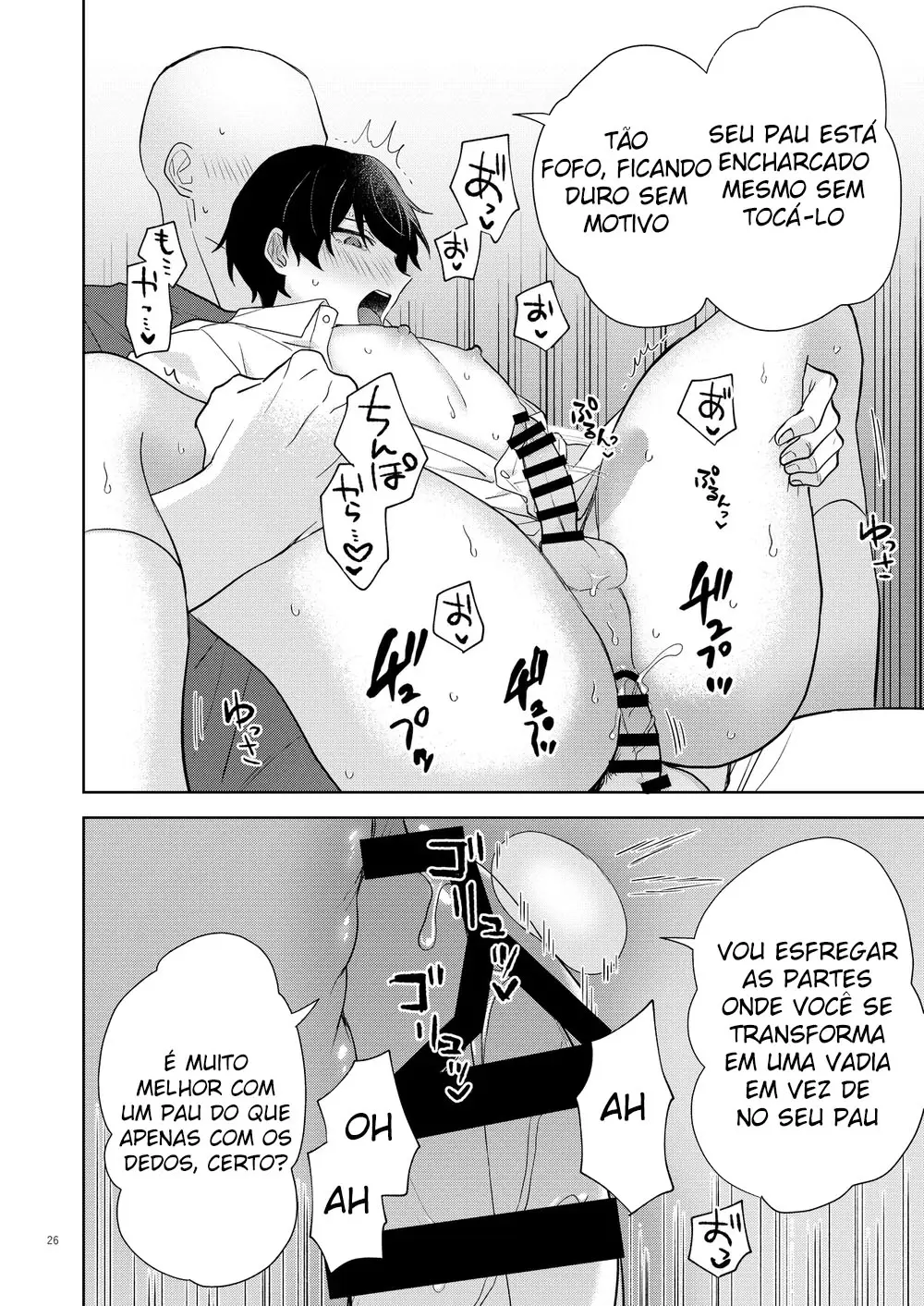 Identifiquei o Garoto Que Faz Transmissões Eróticas e Fiz uma Live da Primeira Experiência Dele Com Sexo Hentai – Página 27