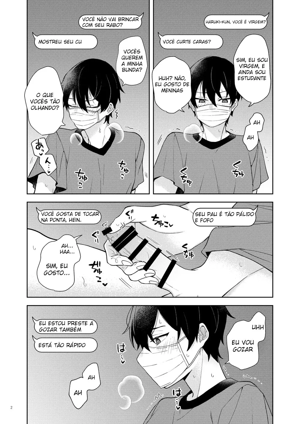 Identifiquei o Garoto Que Faz Transmissões Eróticas e Fiz uma Live da Primeira Experiência Dele Com Sexo Hentai – Página 3