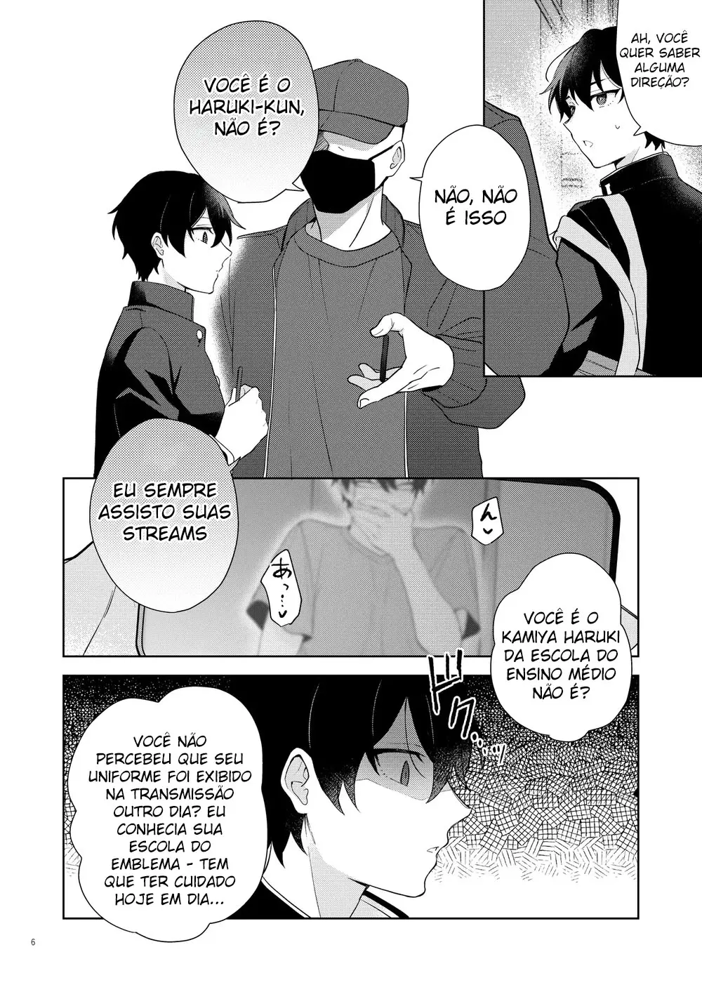 Identifiquei o Garoto Que Faz Transmissões Eróticas e Fiz uma Live da Primeira Experiência Dele Com Sexo Hentai – Página 7