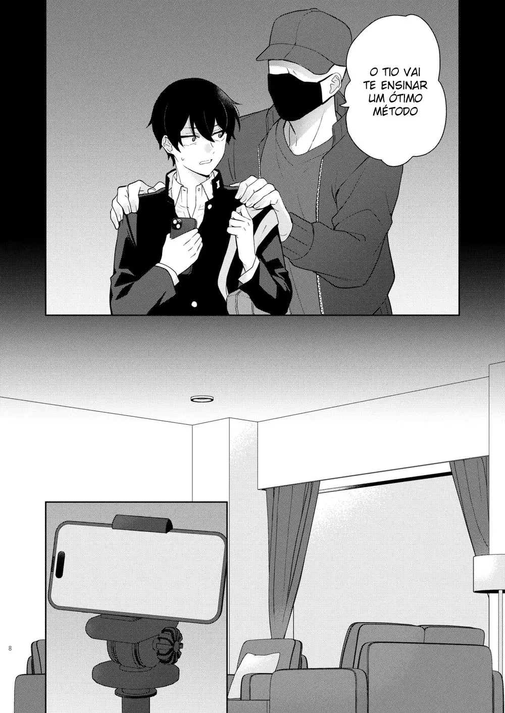 Identifiquei o Garoto Que Faz Transmissões Eróticas e Fiz uma Live da Primeira Experiência Dele Com Sexo Hentai – Página 9