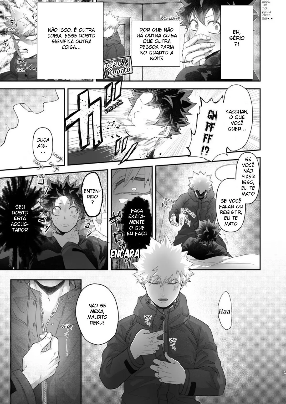 Ikara sassato nugasero kuso Deku Hentai – Página 5