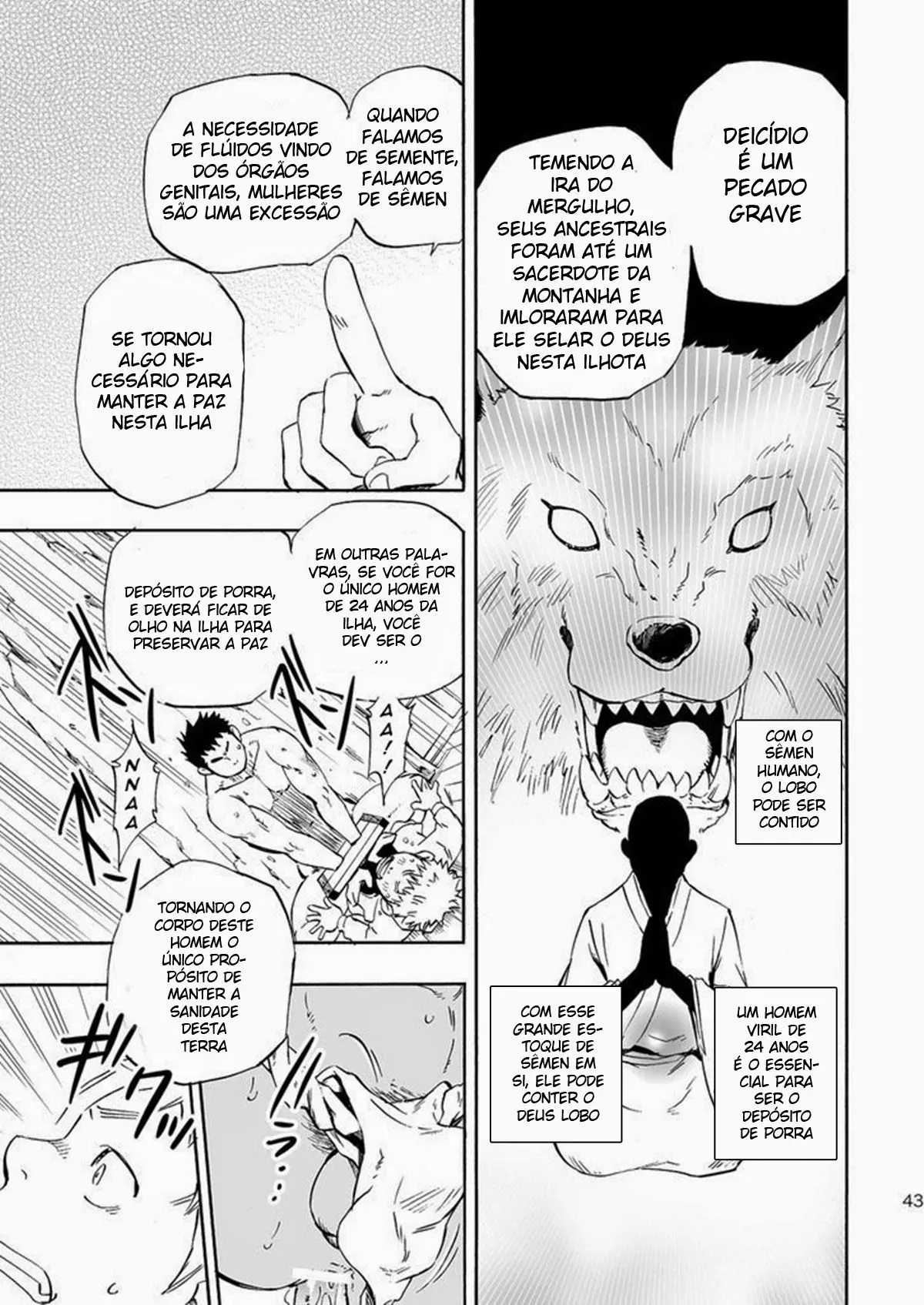 Ilha dos Lobos Hentai – Página 41