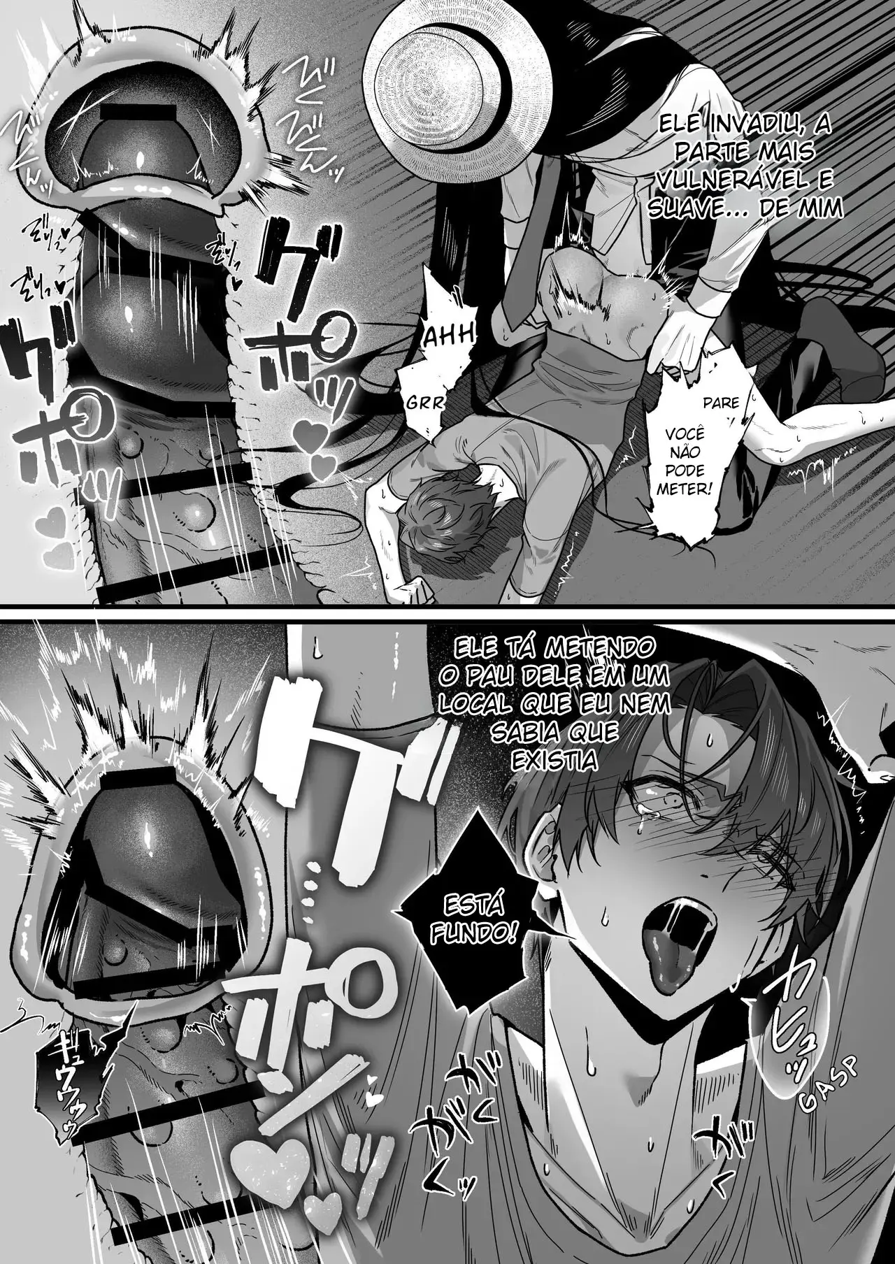 Inseminação Forçada de um Cuntboy Hentai – Página 36