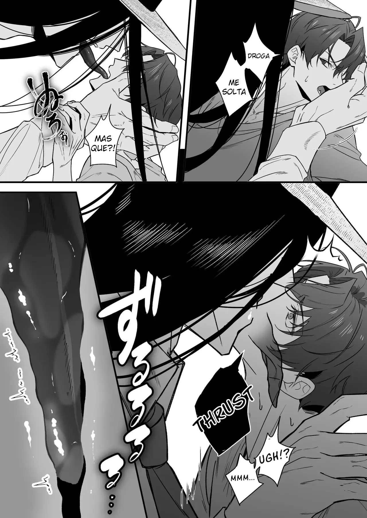 Inseminação Forçada de um Cuntboy Hentai – Página 7