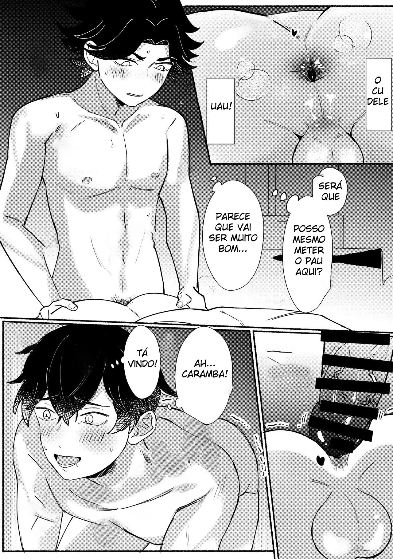 Interação de Puro Amor Entre Pessoas do Mesmo Sexo Hentai – Página 16