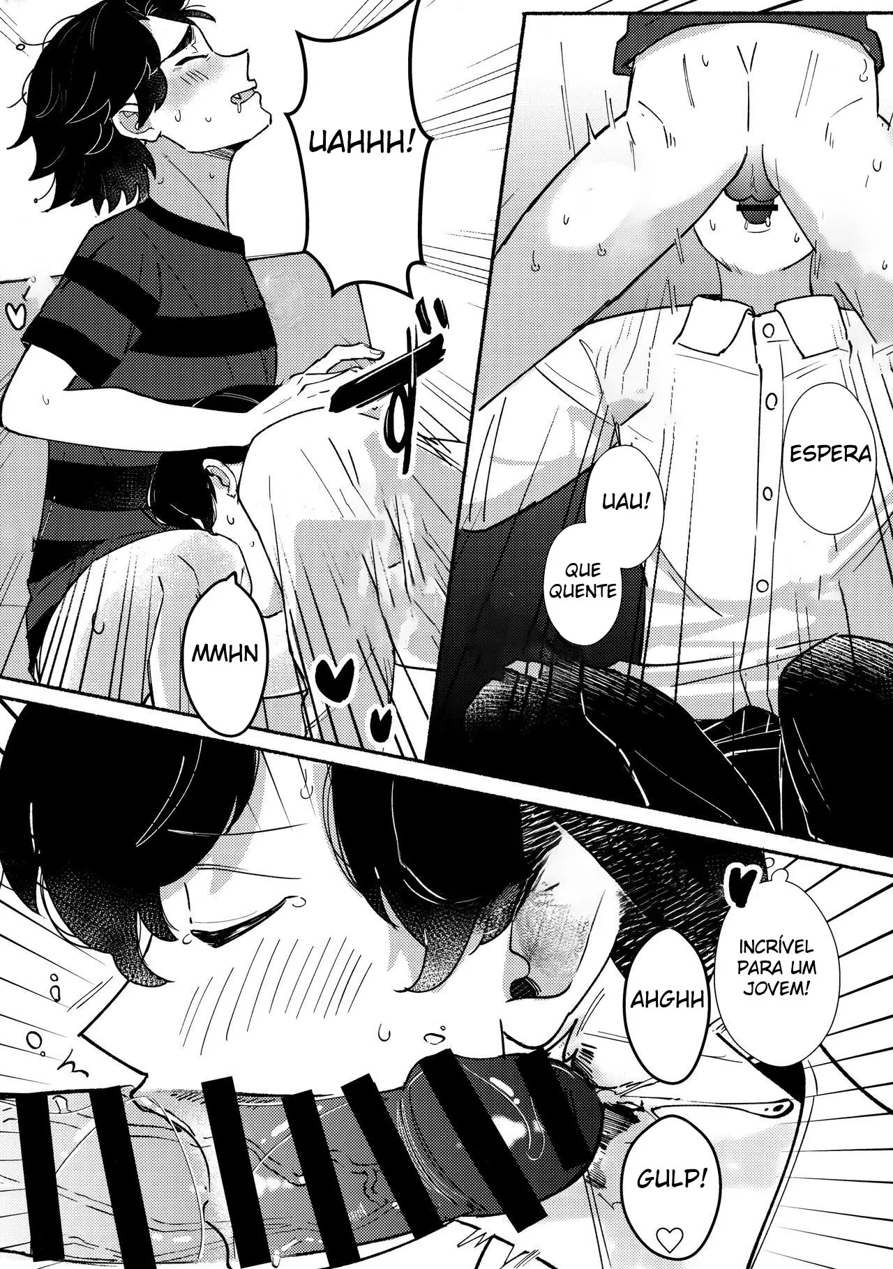 Interação de Puro Amor Entre Pessoas do Mesmo Sexo Hentai – Página 9