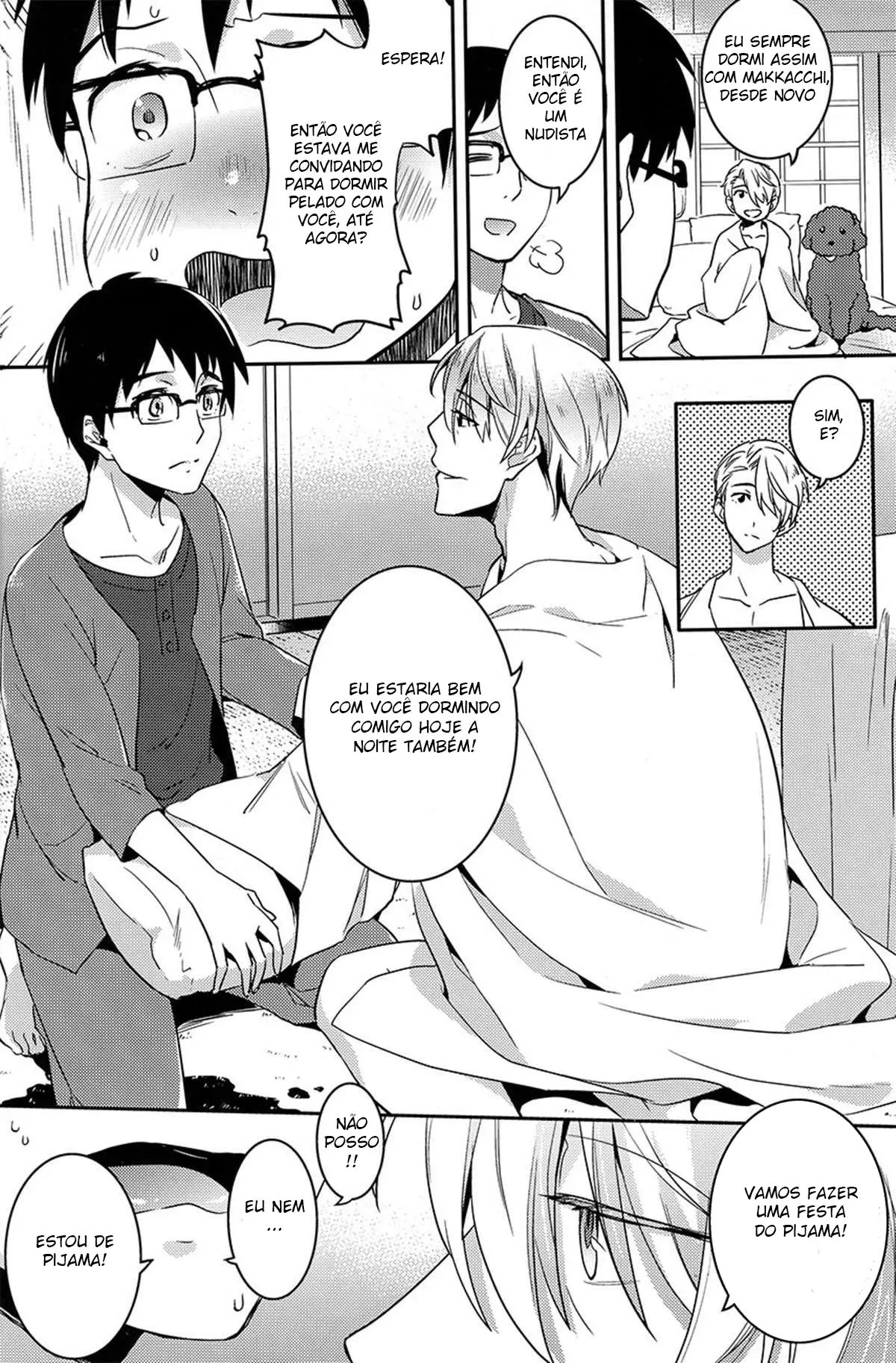 Isshoni neyou yo kobutachan Hentai – Página 10