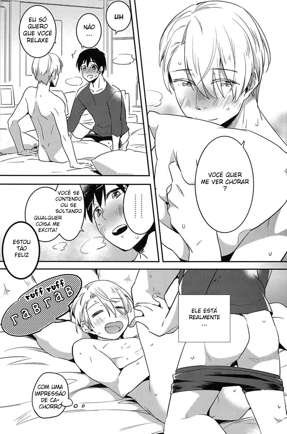 Isshoni neyou yo kobutachan Hentai – Página 19