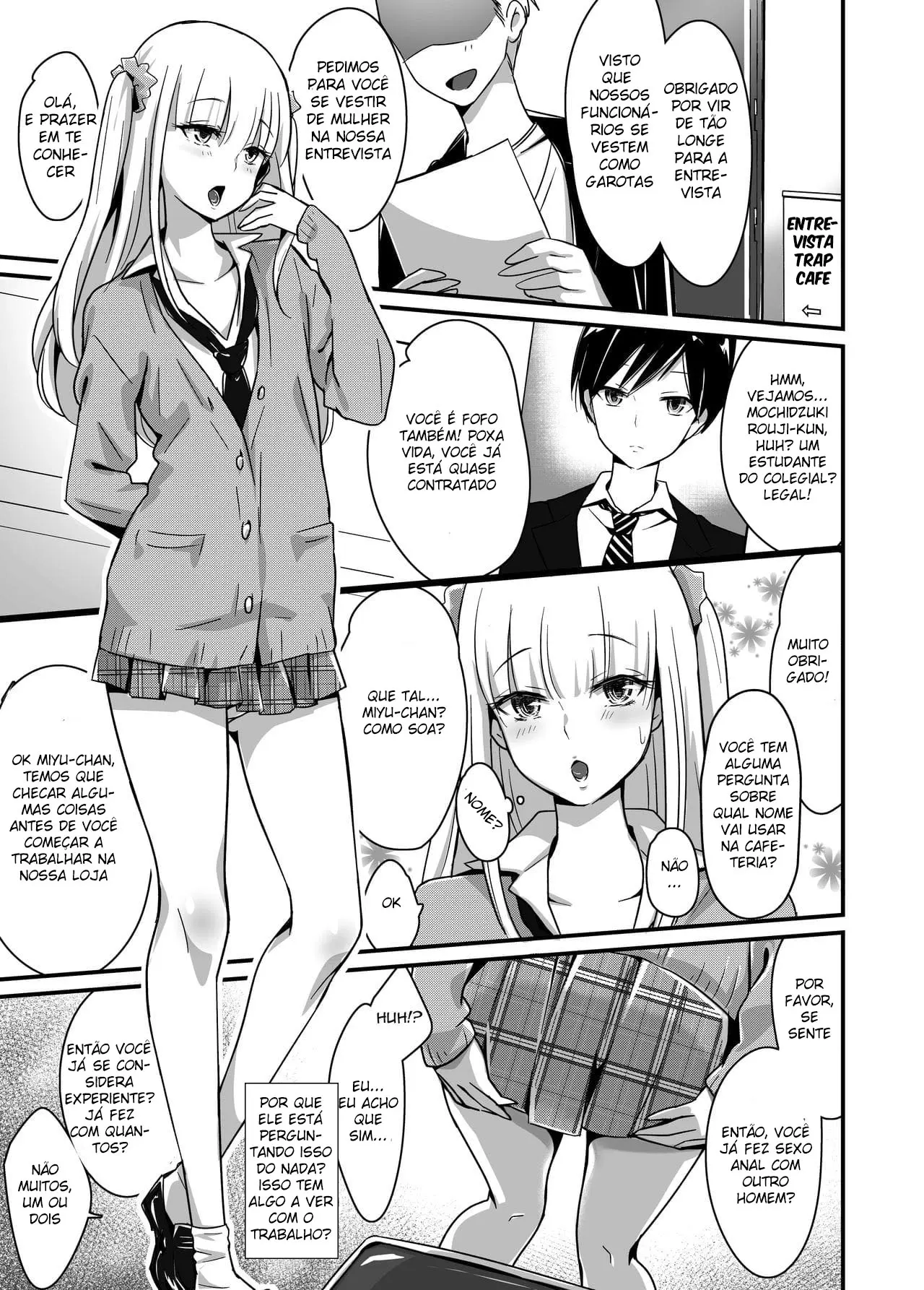 Kaikan Mesu Ochi ~DK Miyu, Hajimete no Mesuiki~ Hentai – Página 2