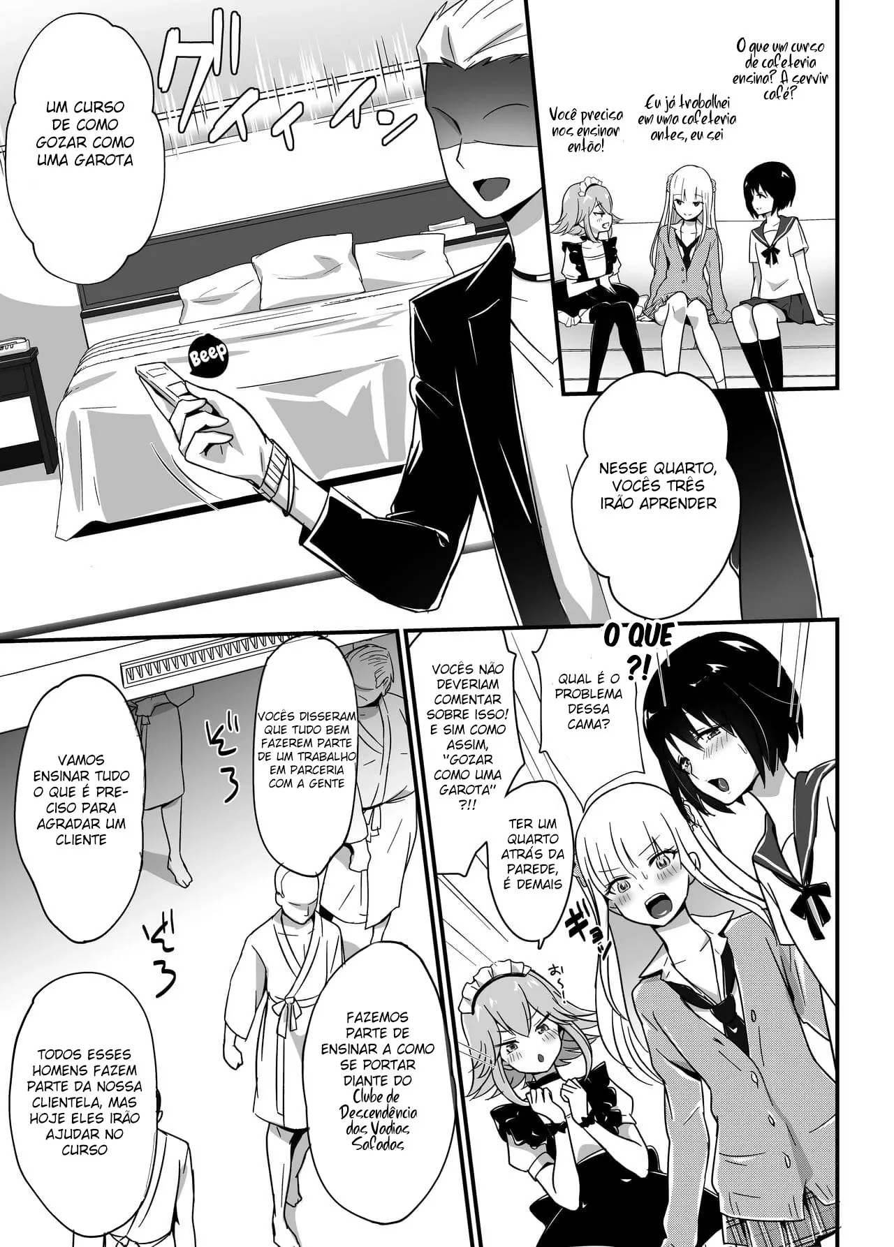 Kaikan Mesu Ochi ~DK Miyu, Hajimete no Mesuiki~ Hentai – Página 4