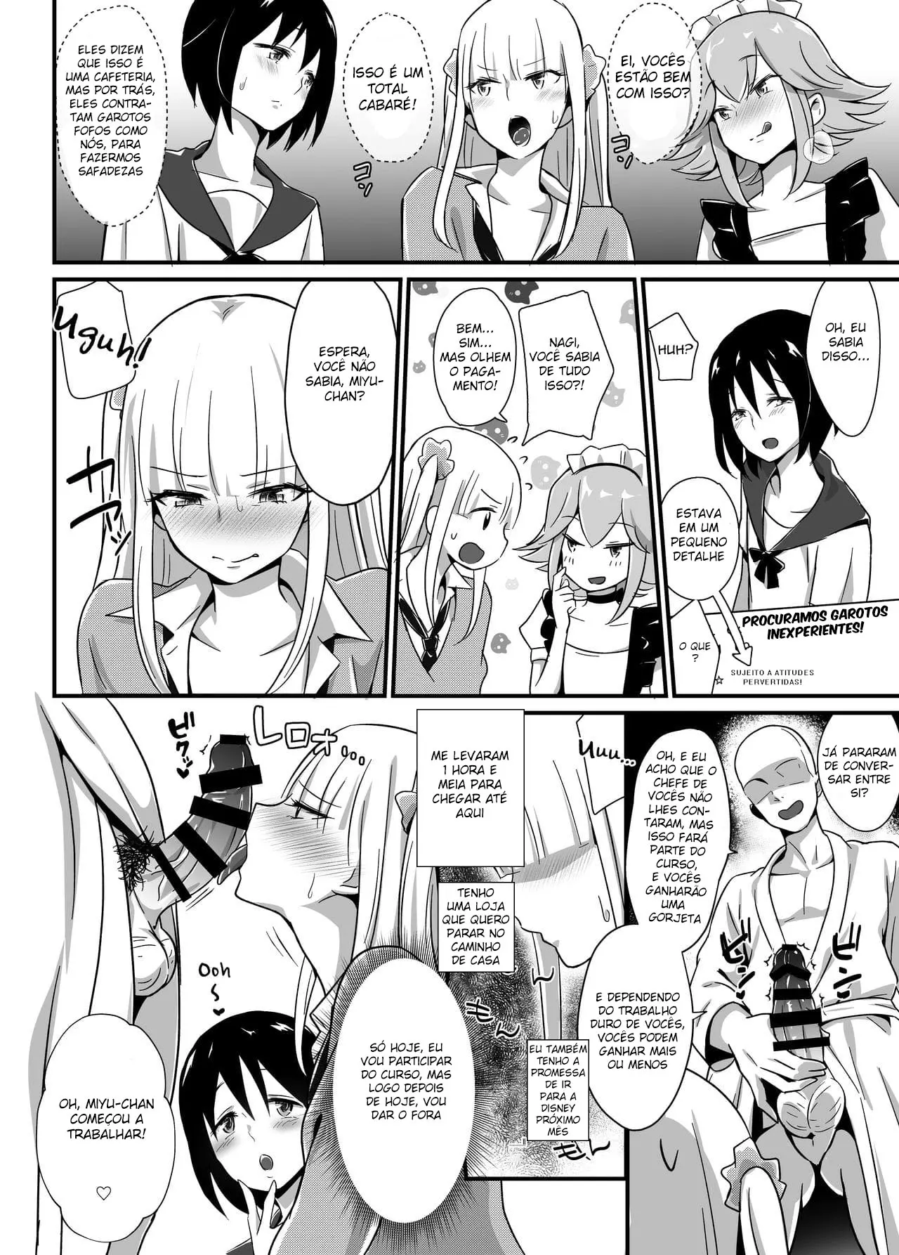 Kaikan Mesu Ochi ~DK Miyu, Hajimete no Mesuiki~ Hentai – Página 9