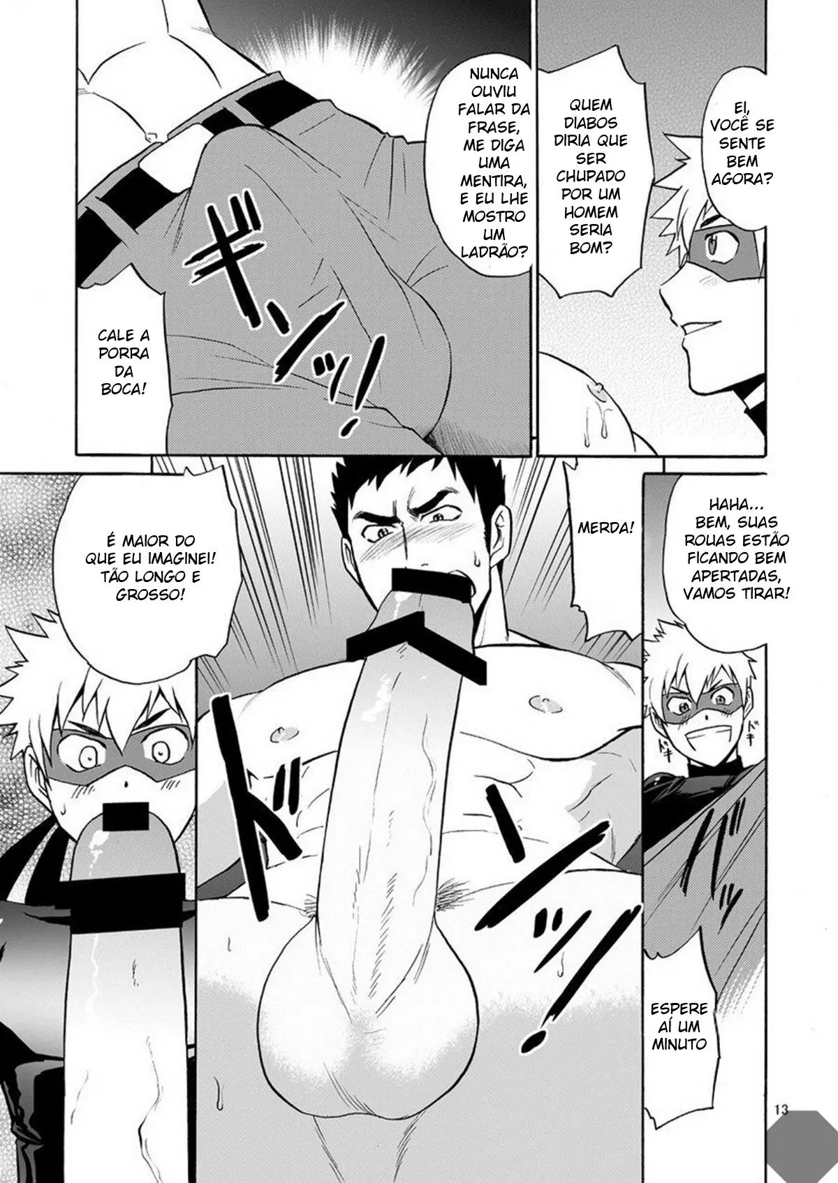 Kaitou ga Gatai no Ii Keibuho-san ni Nokkaru Hon Hentai – Página 12