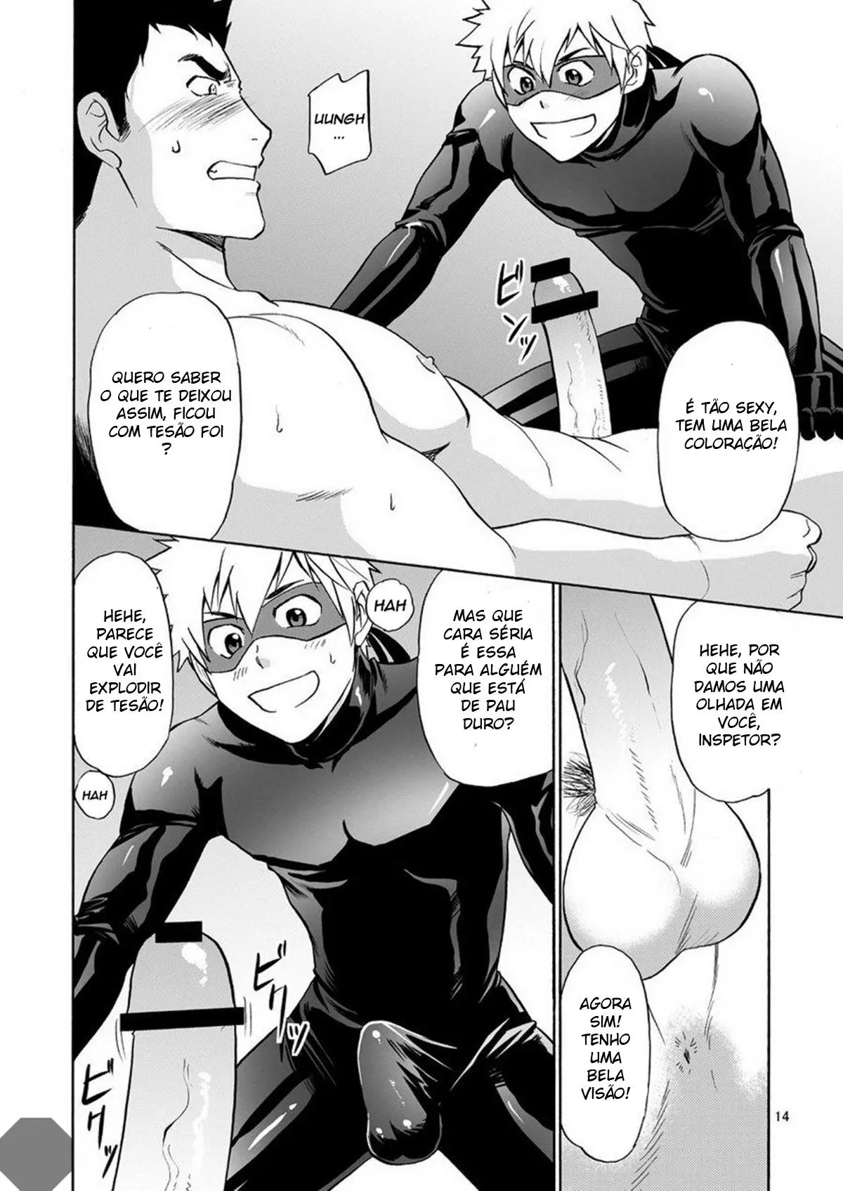 Kaitou ga Gatai no Ii Keibuho-san ni Nokkaru Hon Hentai – Página 13