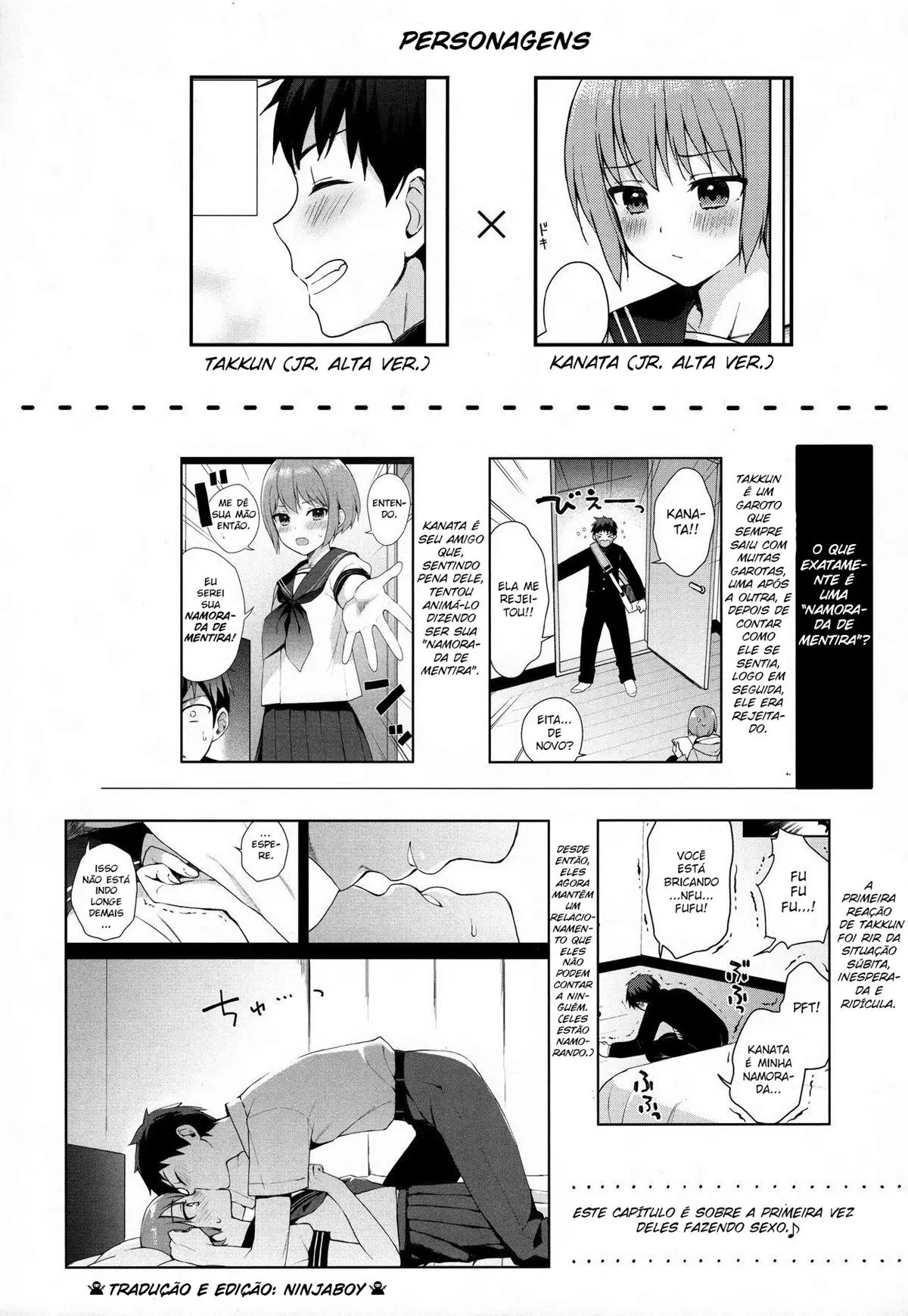 Kanojo Gokko Epi.0 -Hajimete No Ecchi- Hentai – Página 3