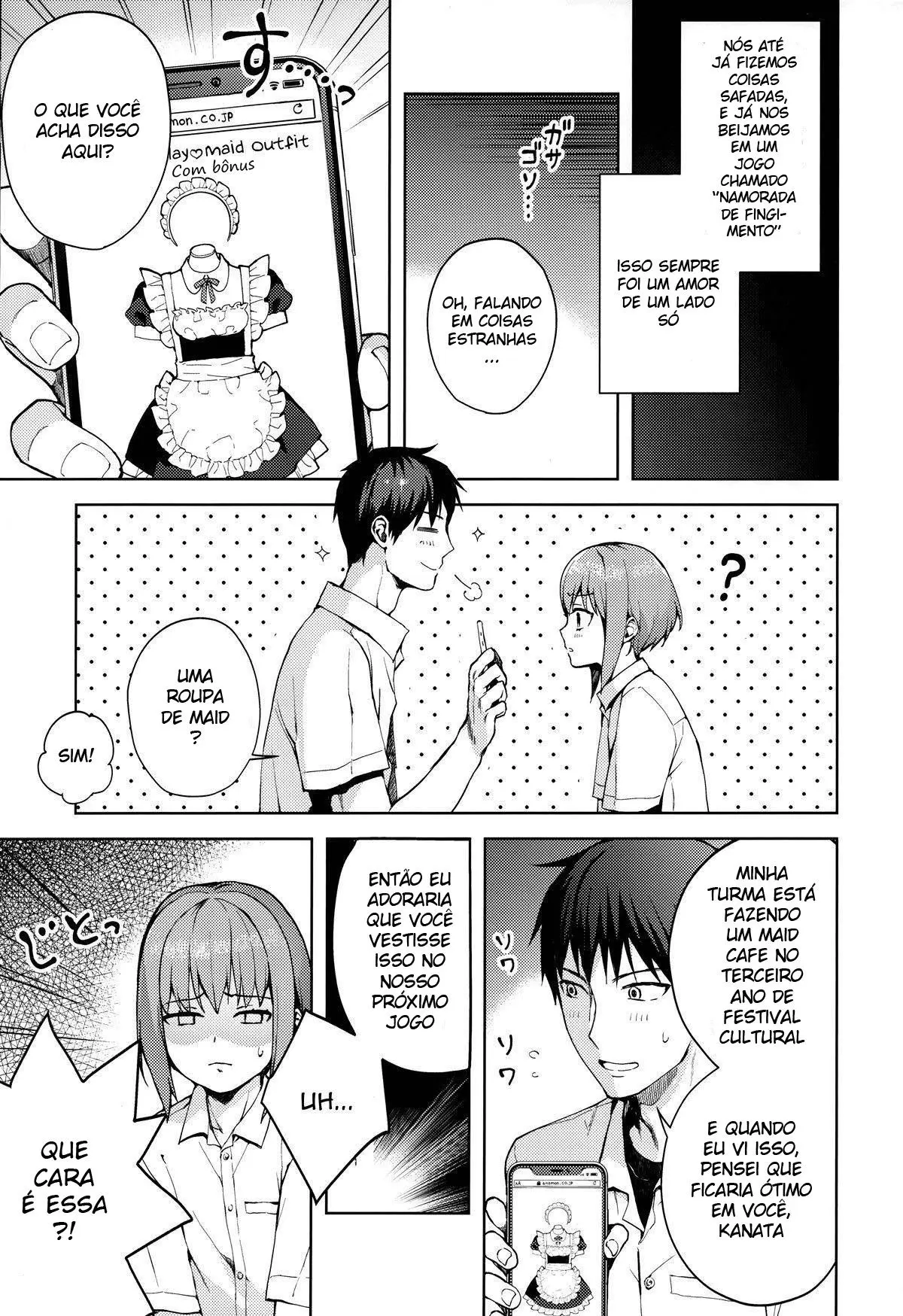 Kanojo Gokko epi.2 -Surechigau Futari to Maid Fuku Ecchi- Hentai – Página 11